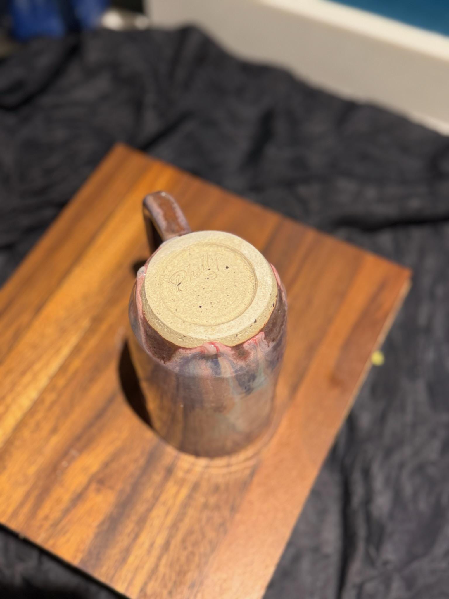 Handmade Stoneware Mug: Unique Ceramic Coffee Cup - Image 6