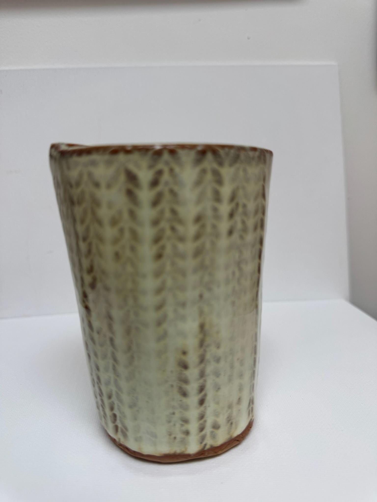 Pottery Travel Mug, Cream, Tea/Coffee cup - Image 6