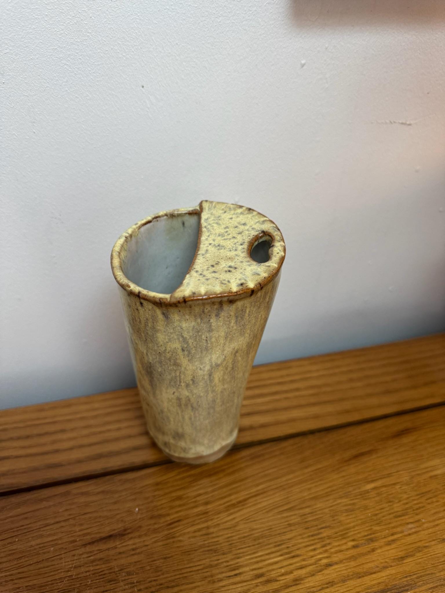 Travel Mug with Metal Straw, Cotswolds Pottery, hot chocolate water smoothie cup - Image 9