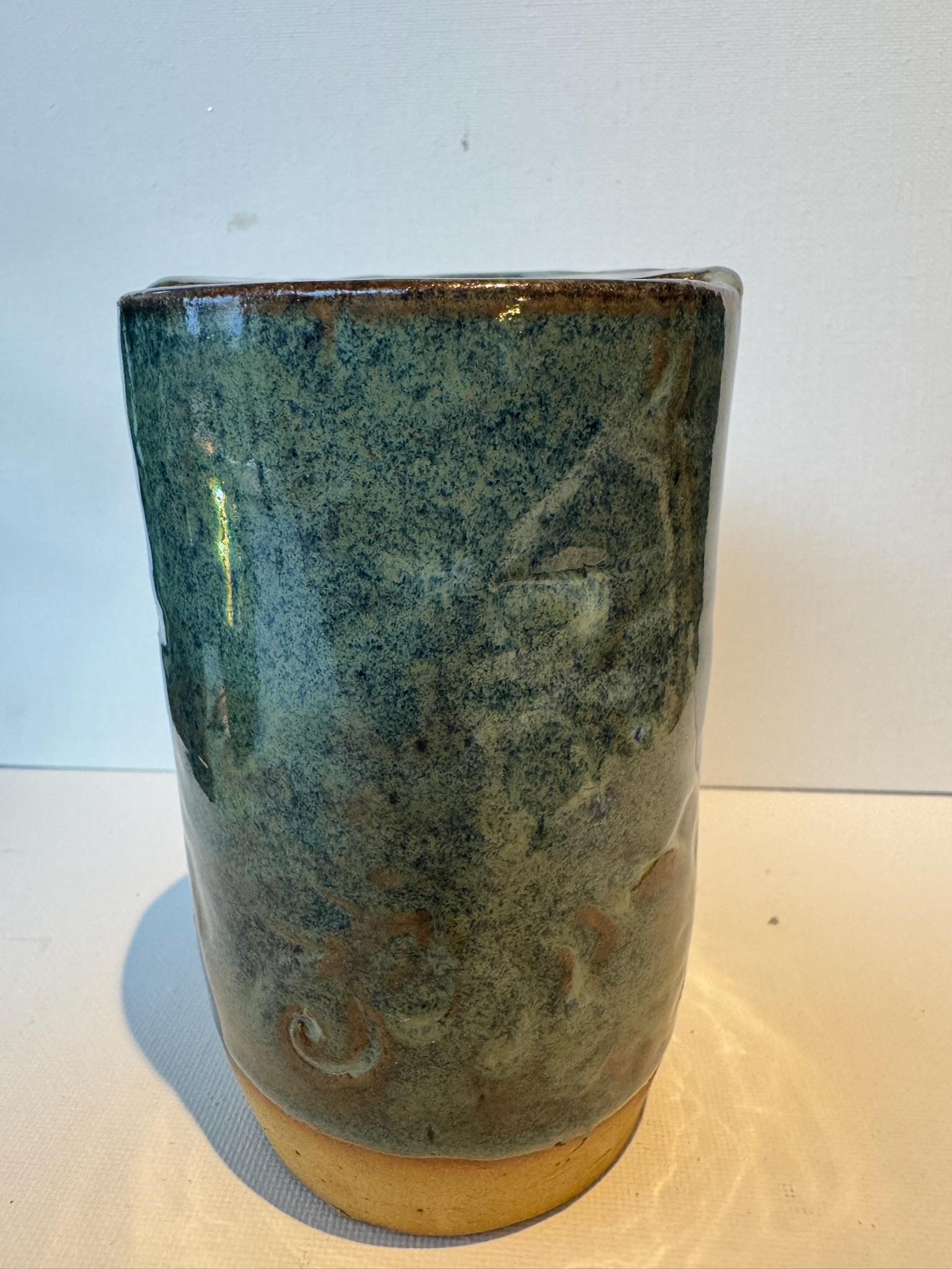 Handmade Ceramic Travel Mug – Reusable Stoneware Cup for Coffee, Tea, & Smoothies - Twilight - Image 5