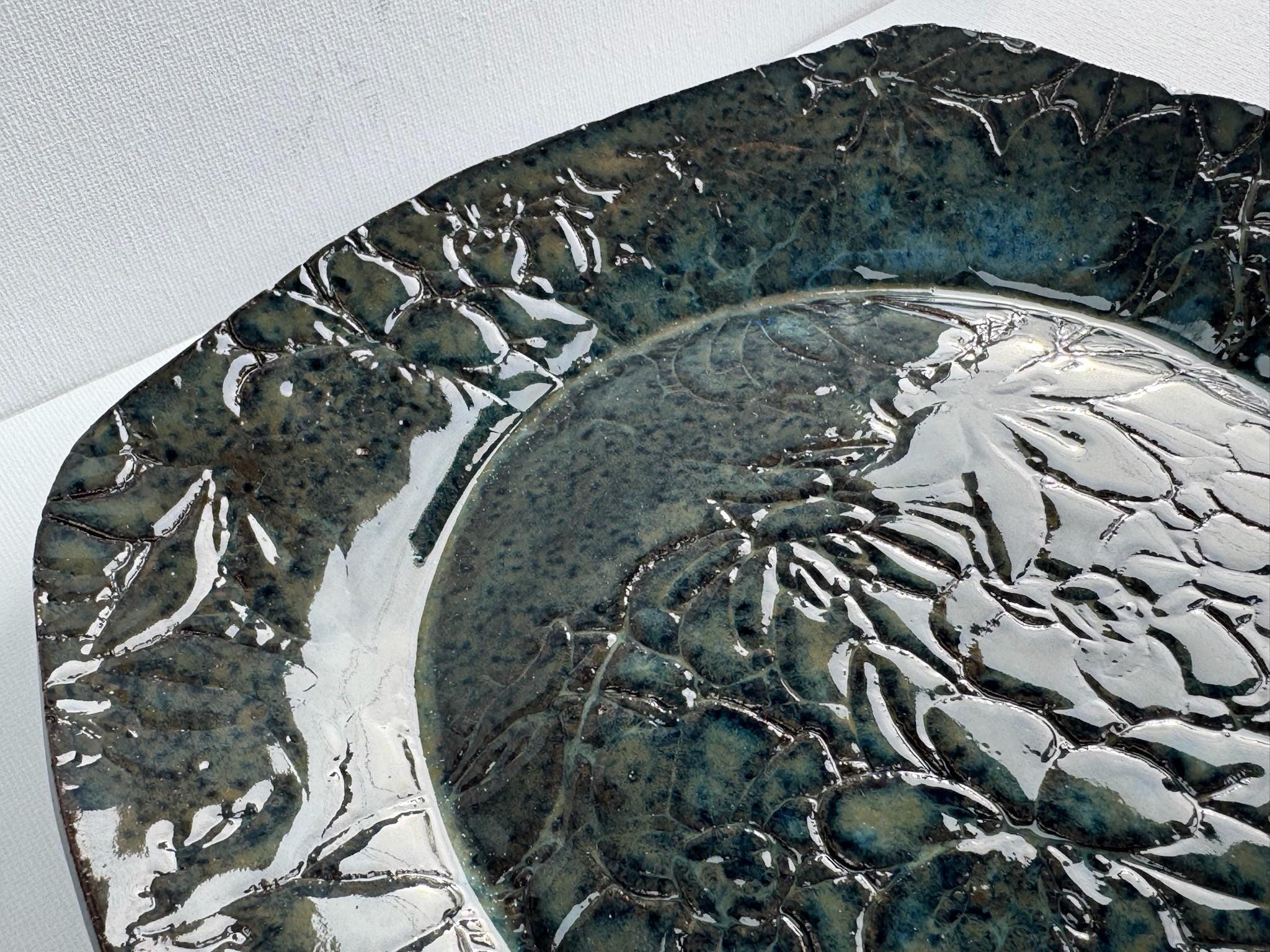 Hand made plate - Image 5