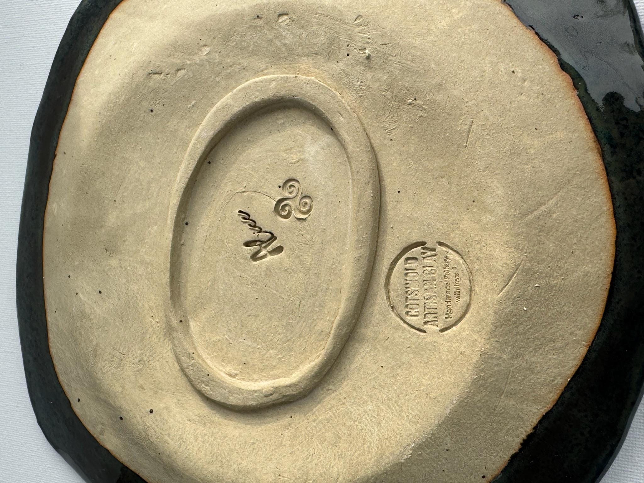 Hand made plate - Image 7