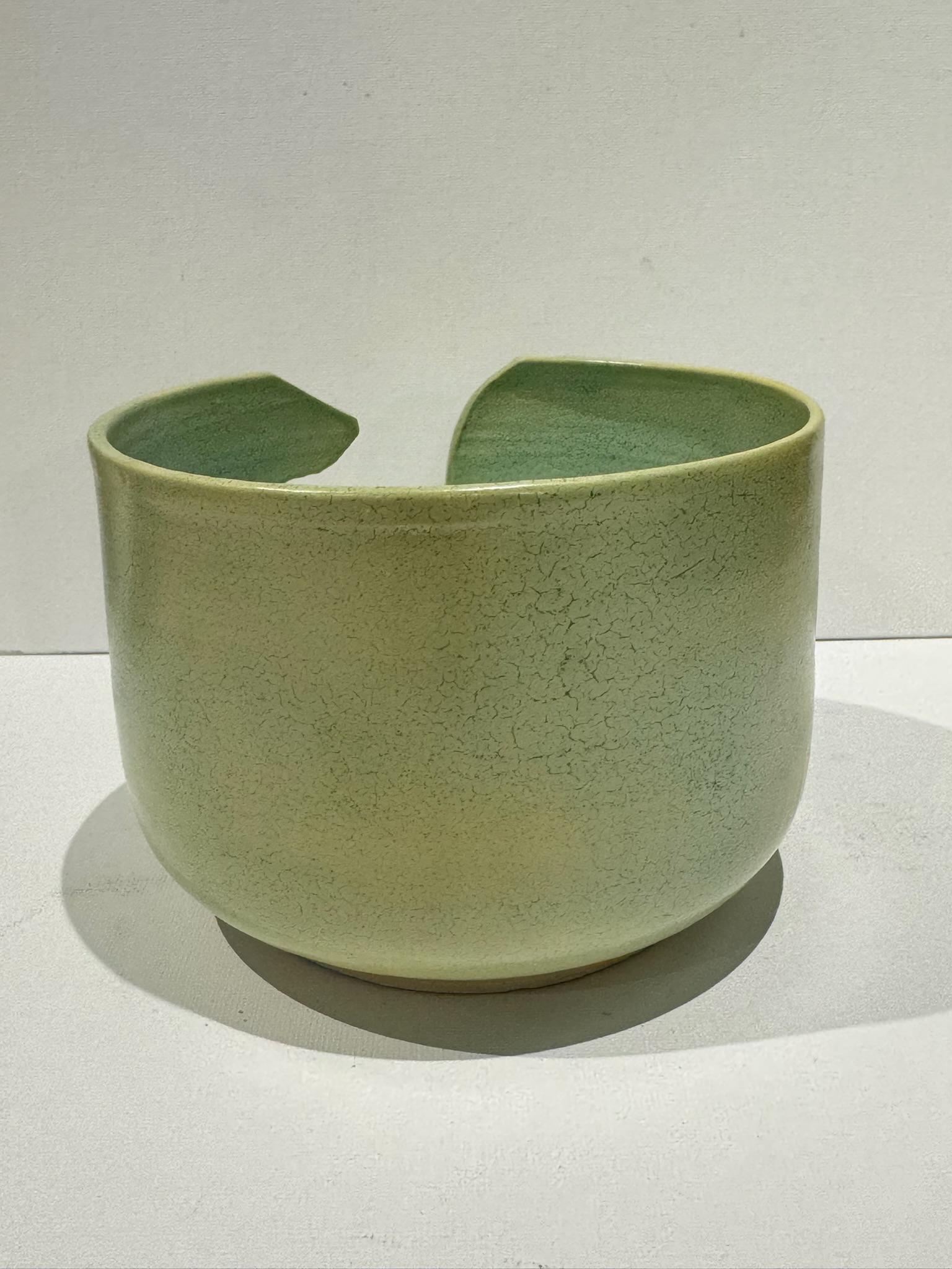 Yarn Bowl lime handmade - Image 6