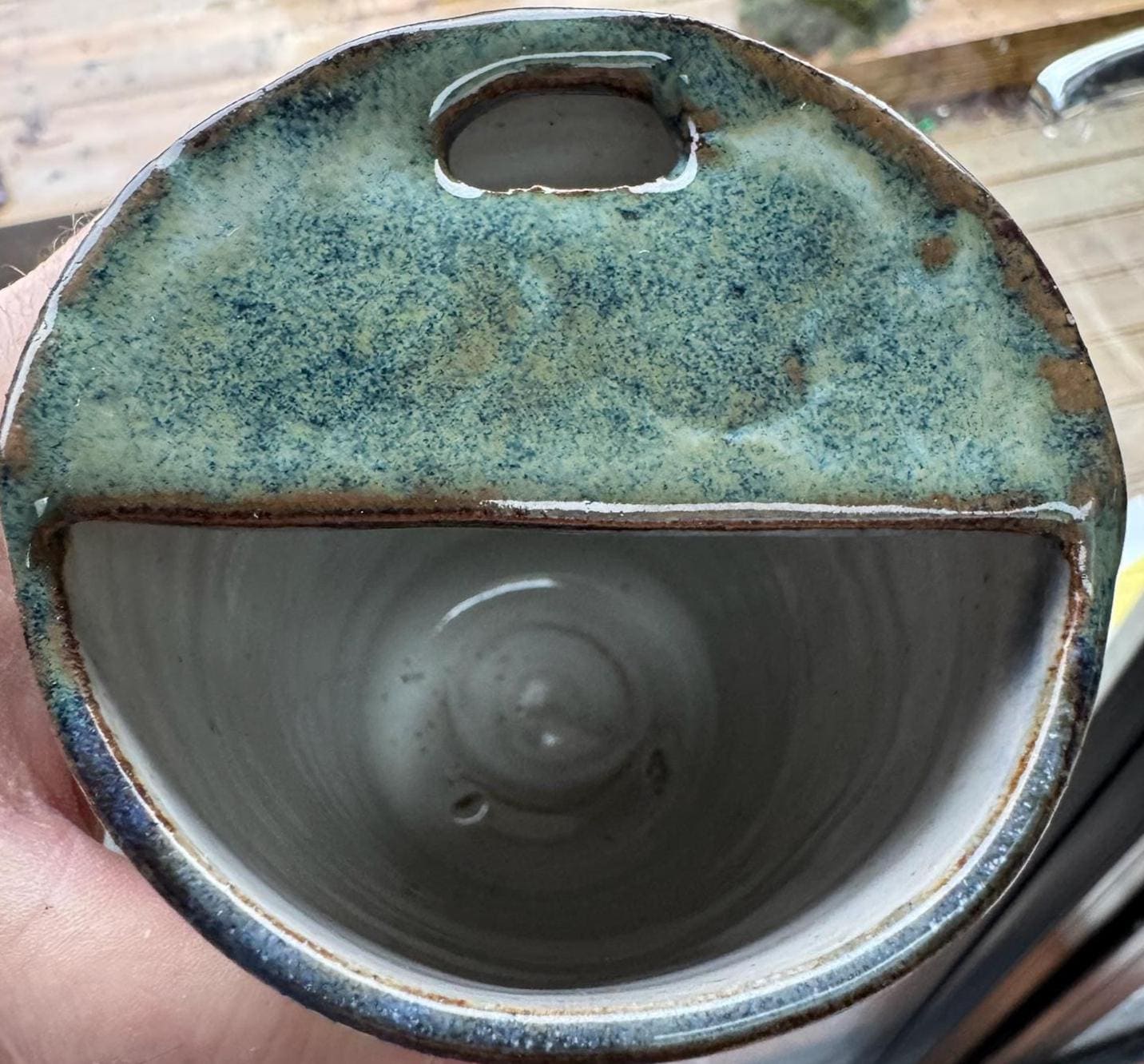 Handmade Ceramic Travel Mug – Reusable Stoneware Cup for Coffee, Tea, & Smoothies - Twilight - Image 7