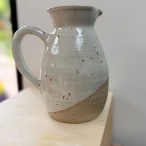 Handmade Speckled Stoneware Jug, water Jug, UK Pottery Gift