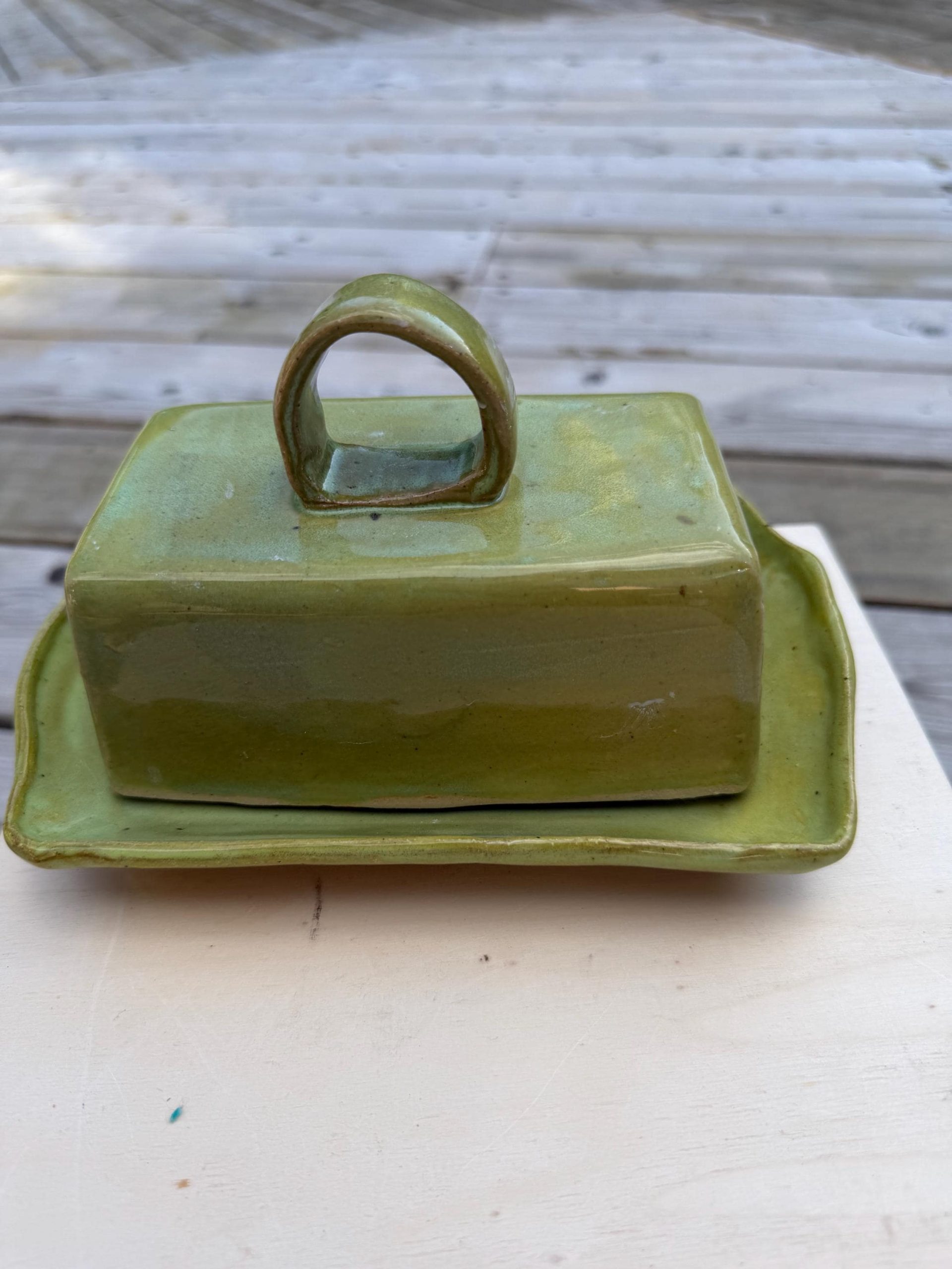 Handmade Ceramic Butter Dish, cheese dish - Image 5
