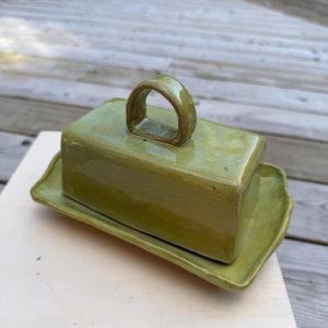 Handmade Ceramic Butter Dish, cheese dish