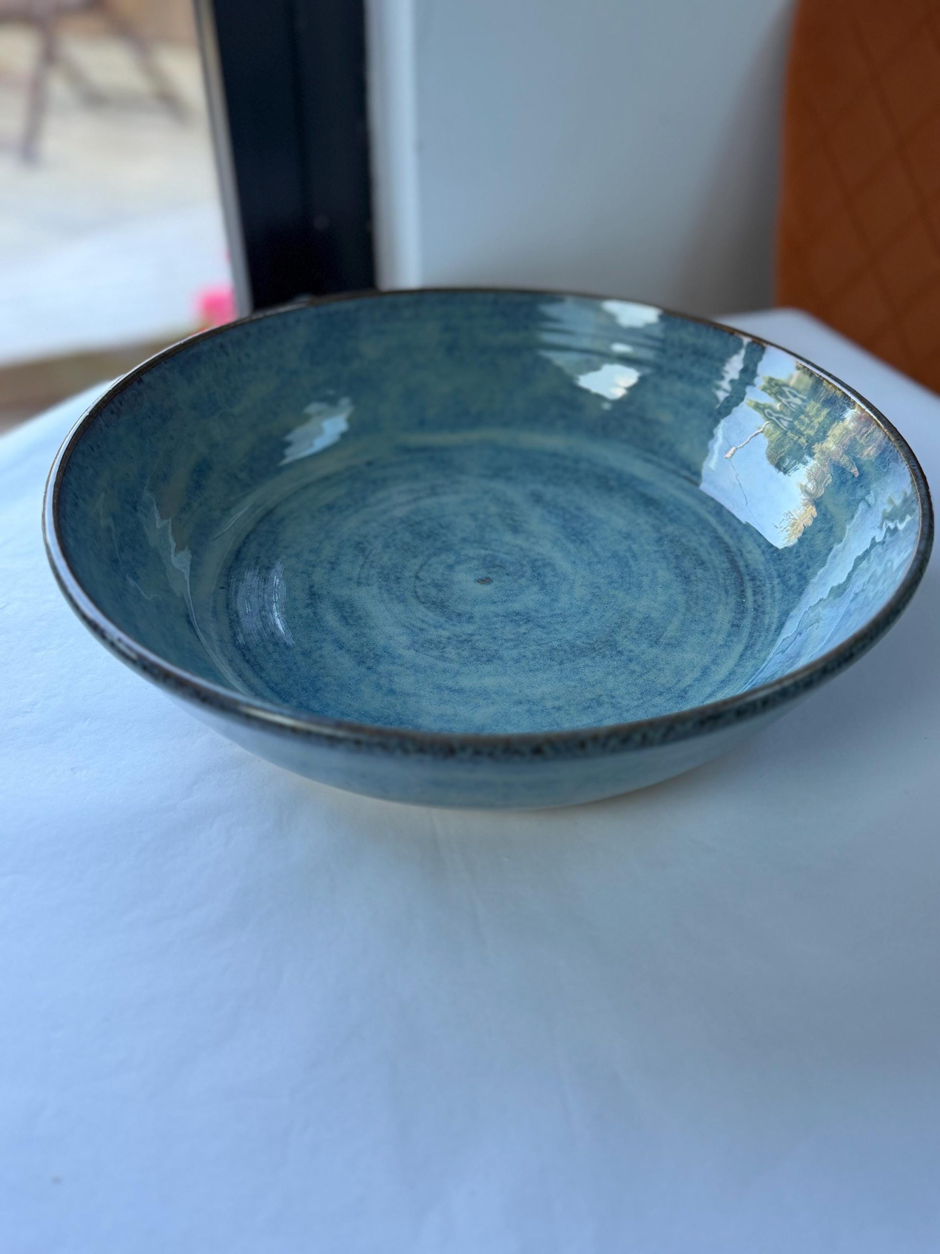 Hand Thrown Stoneware Ceramic Serving Bowls - Image 12