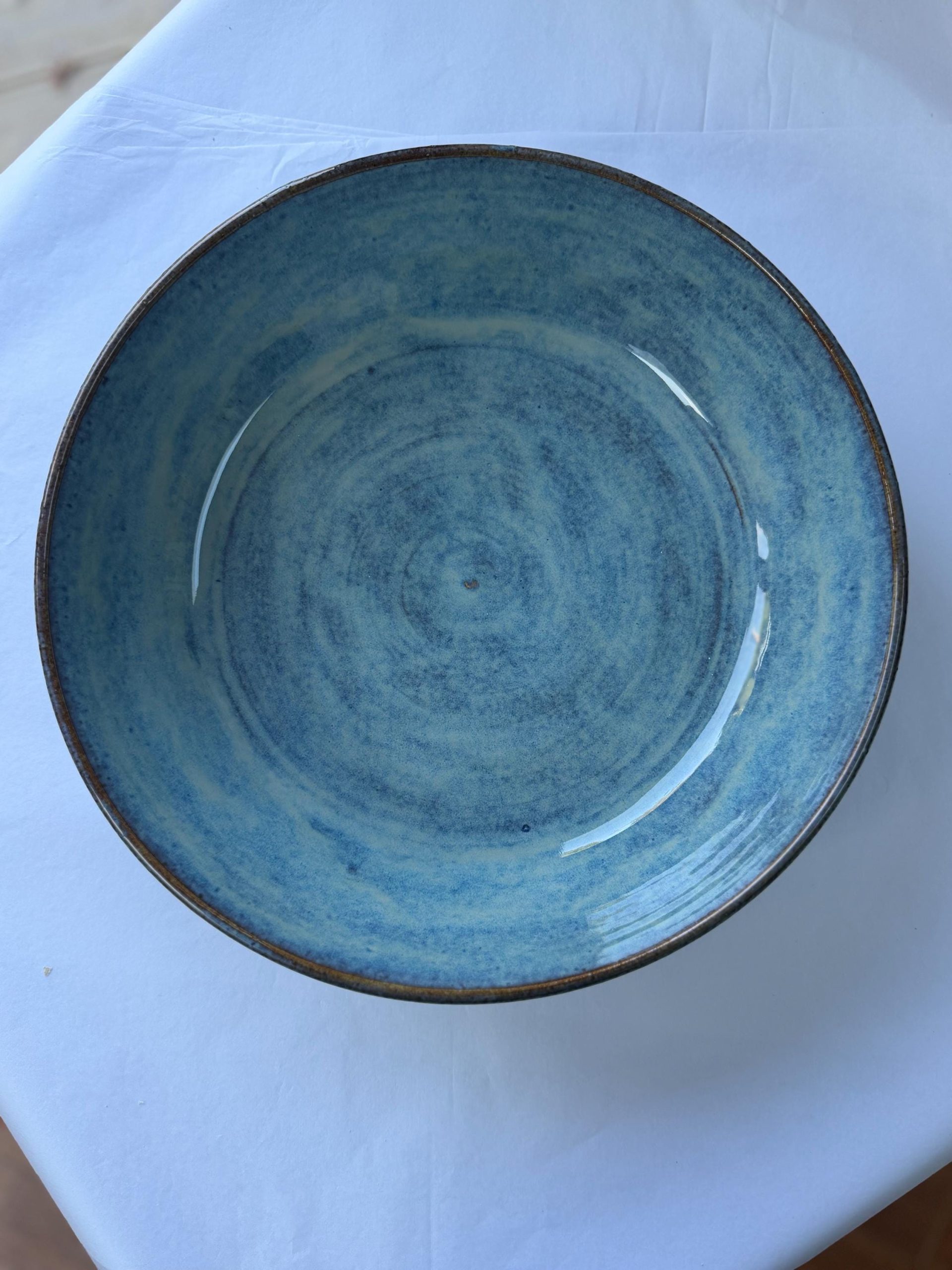 Hand Thrown Stoneware Ceramic Serving Bowls - Image 13