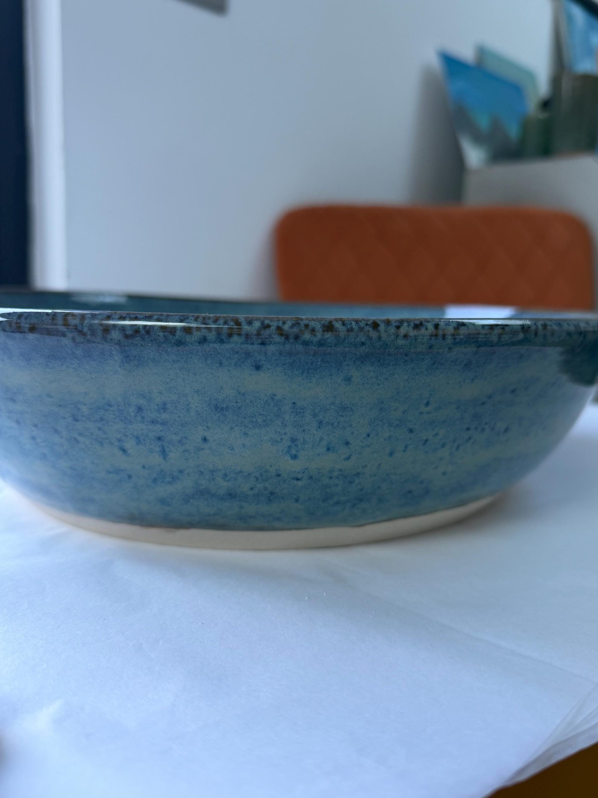 Hand Thrown Stoneware Ceramic Serving Bowls - Image 19