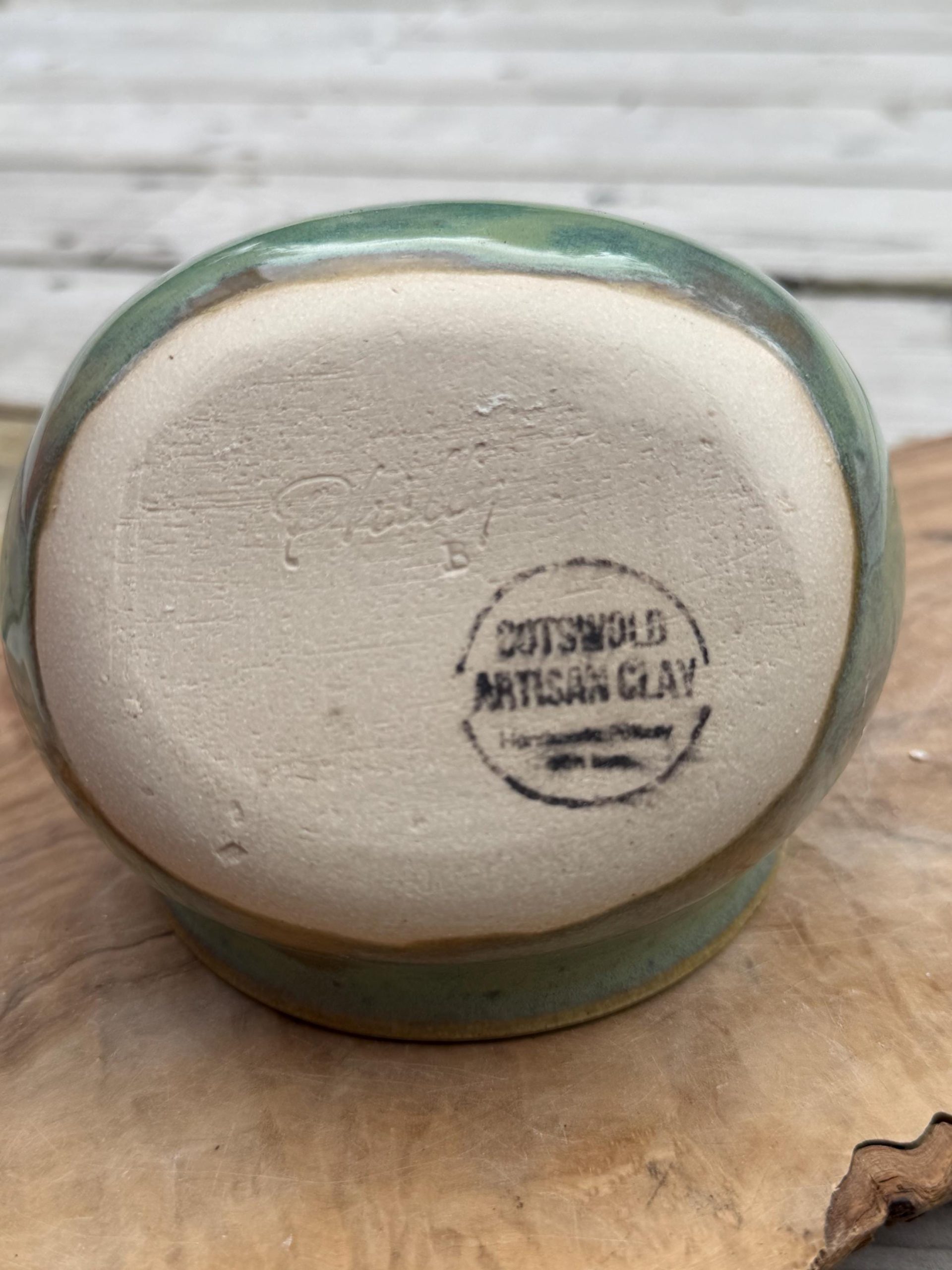 Handmade Pottery Salt Pig dispenser | Ceramic Kitchen Salt Holder container - Image 6