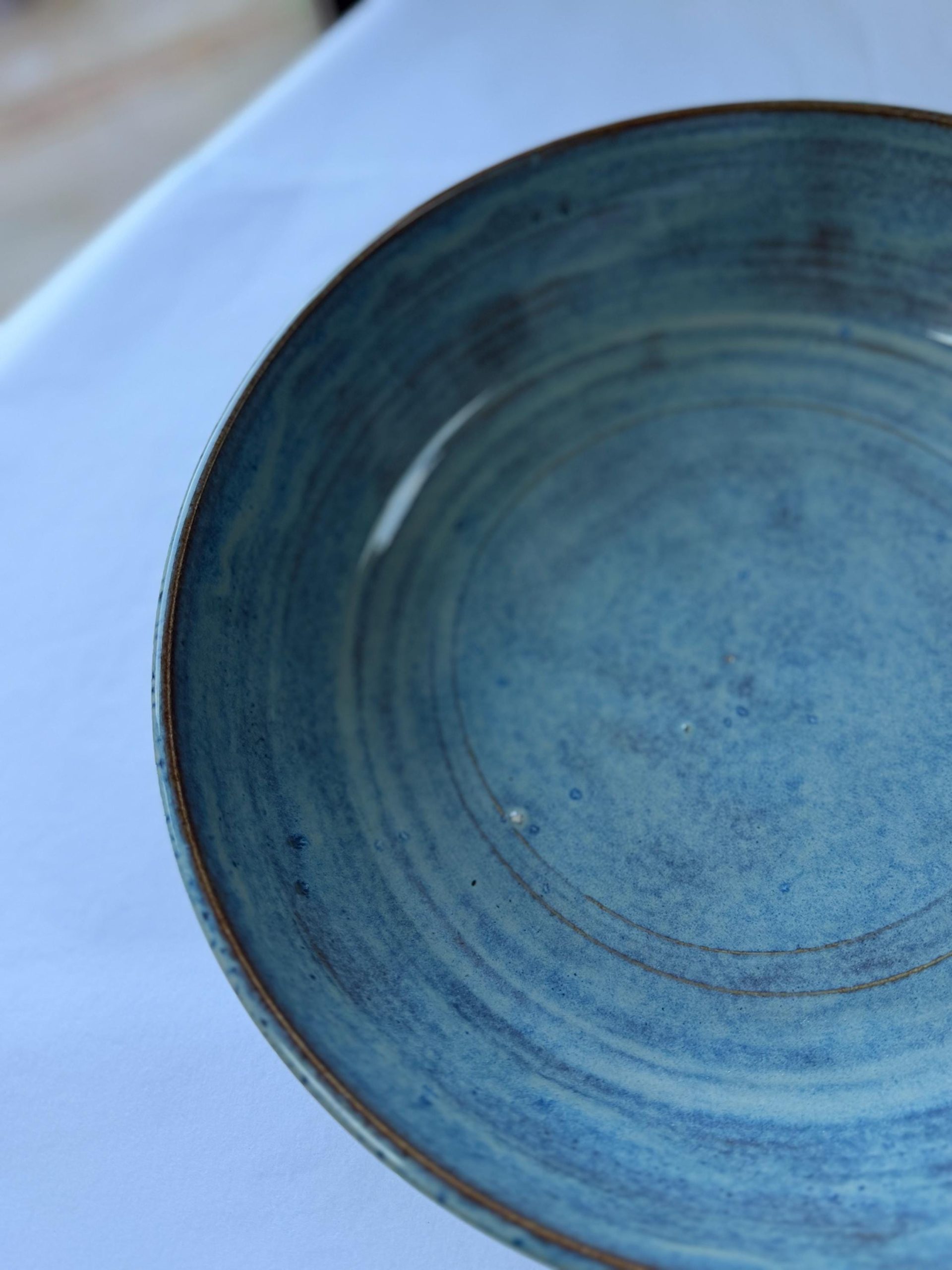 Hand Thrown Stoneware Ceramic Serving Bowls - Image 10