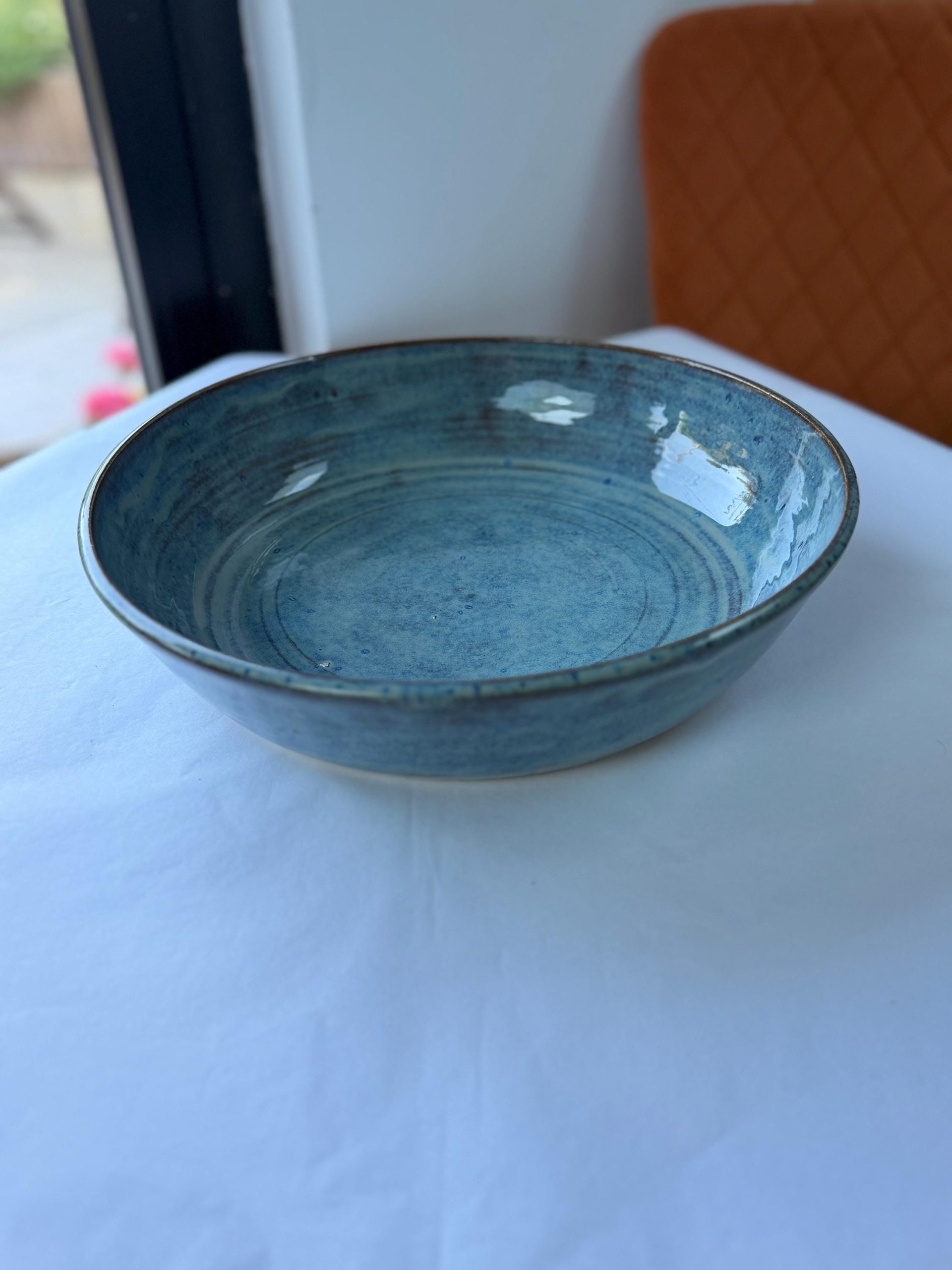 Hand Thrown Stoneware Ceramic Serving Bowls - Image 11