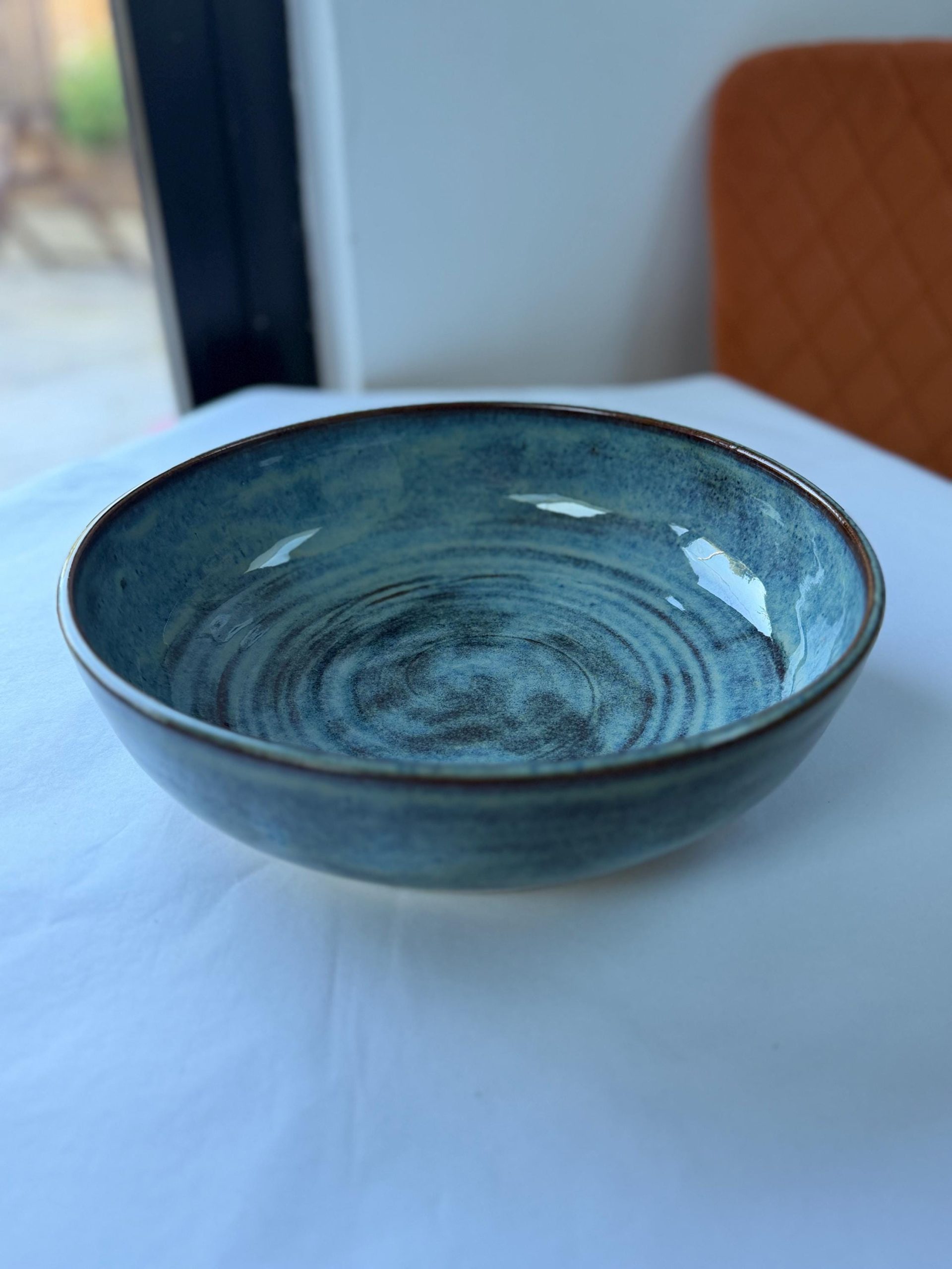 Hand Thrown Stoneware Ceramic Serving Bowls - Image 7