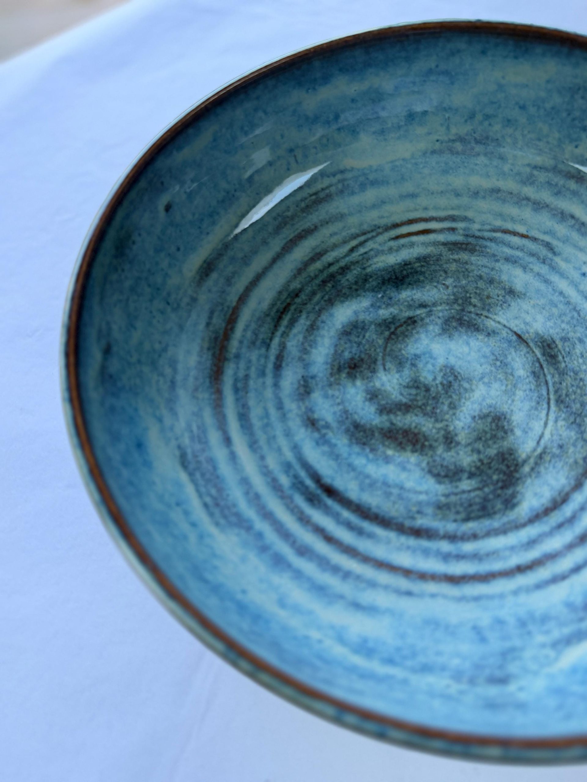 Hand Thrown Stoneware Ceramic Serving Bowls - Image 8