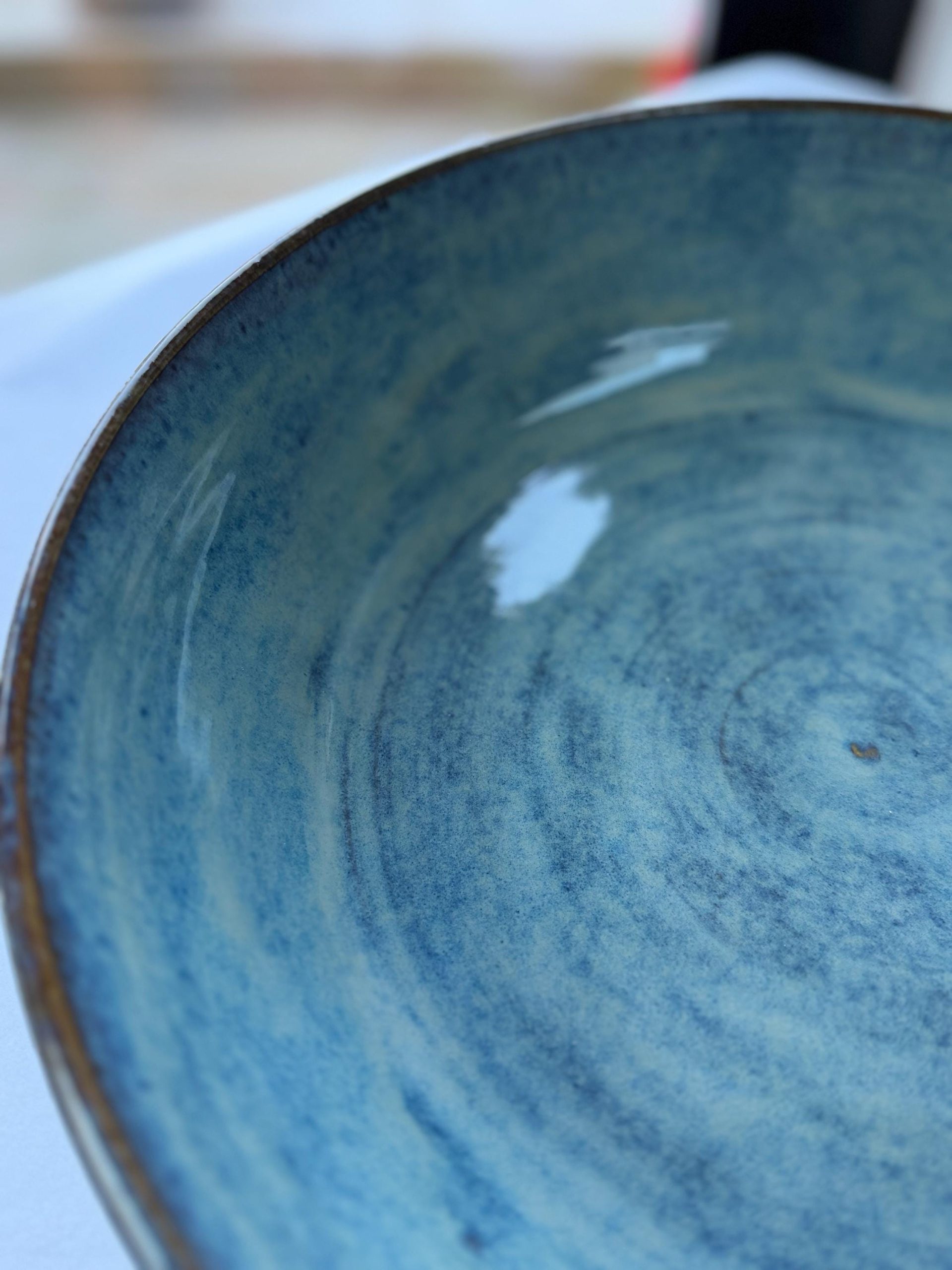 Hand Thrown Stoneware Ceramic Serving Bowls - Image 14