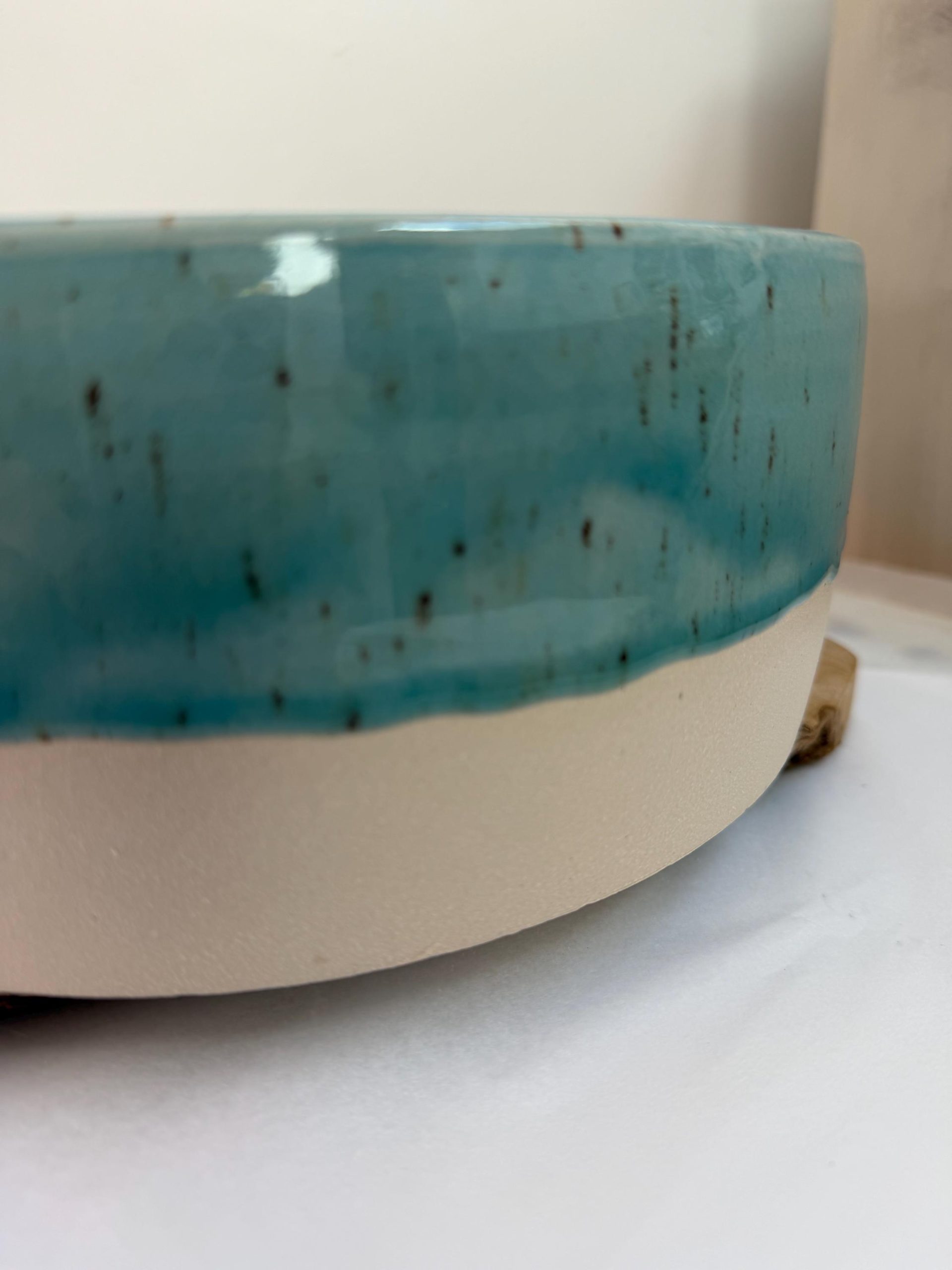 Hand Thrown Stoneware Ceramic Serving Bowls - Image 7