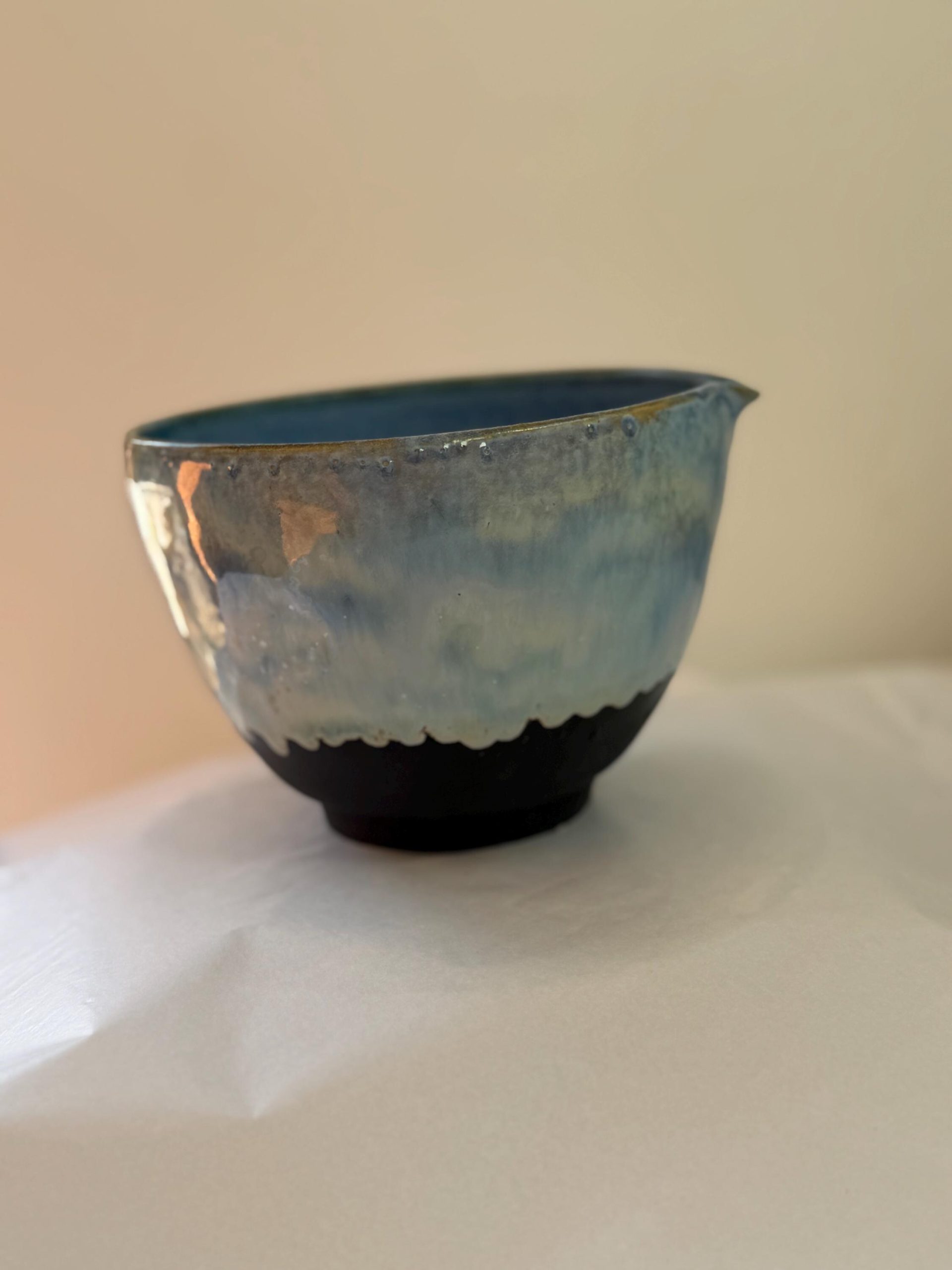 Hand Thrown Ramen, Noodle, soup, serving , mixing Bowl with chopsticks - Image 9