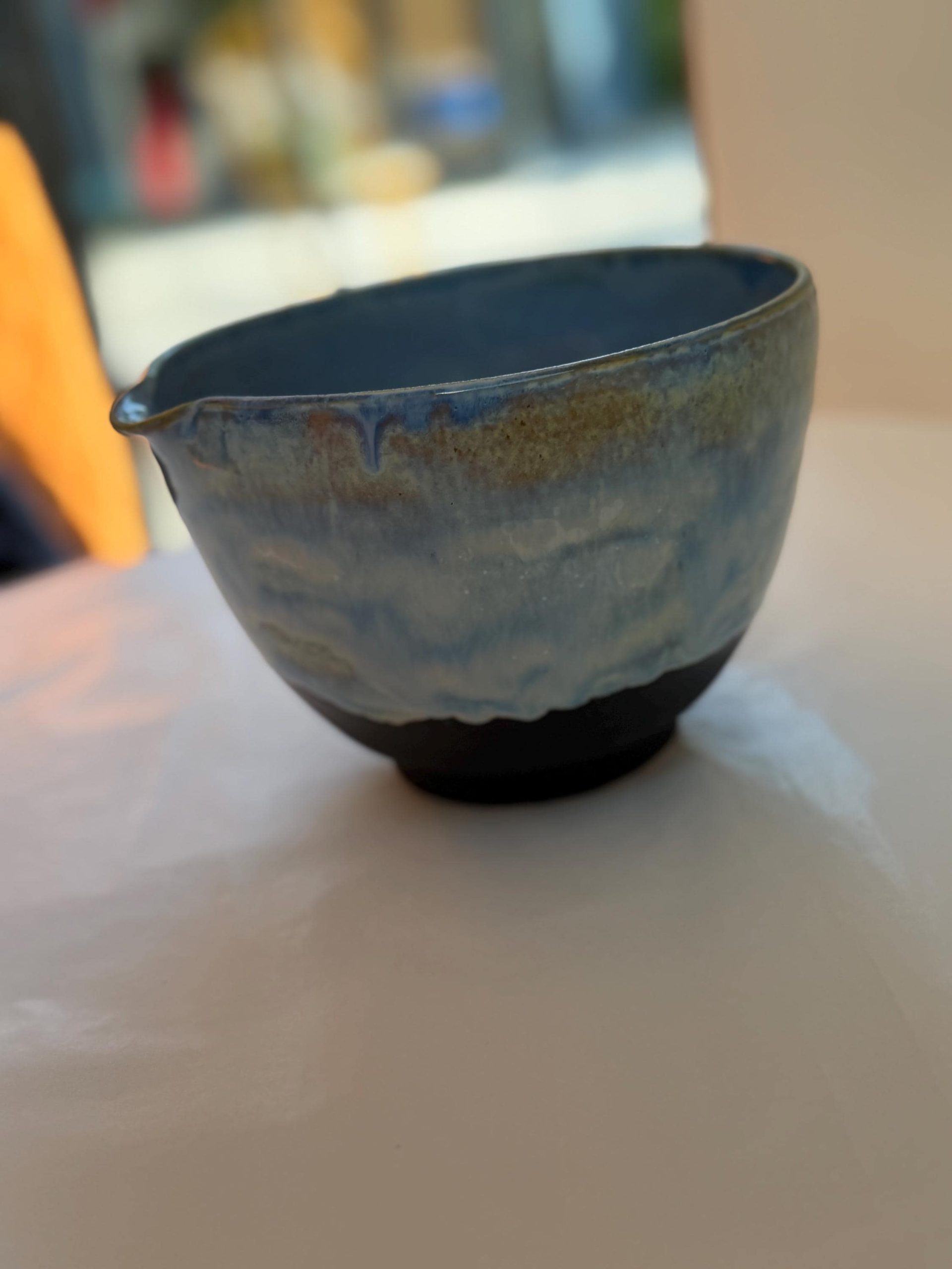 Hand Thrown Ramen, Noodle, soup, serving , mixing Bowl with chopsticks - Image 5