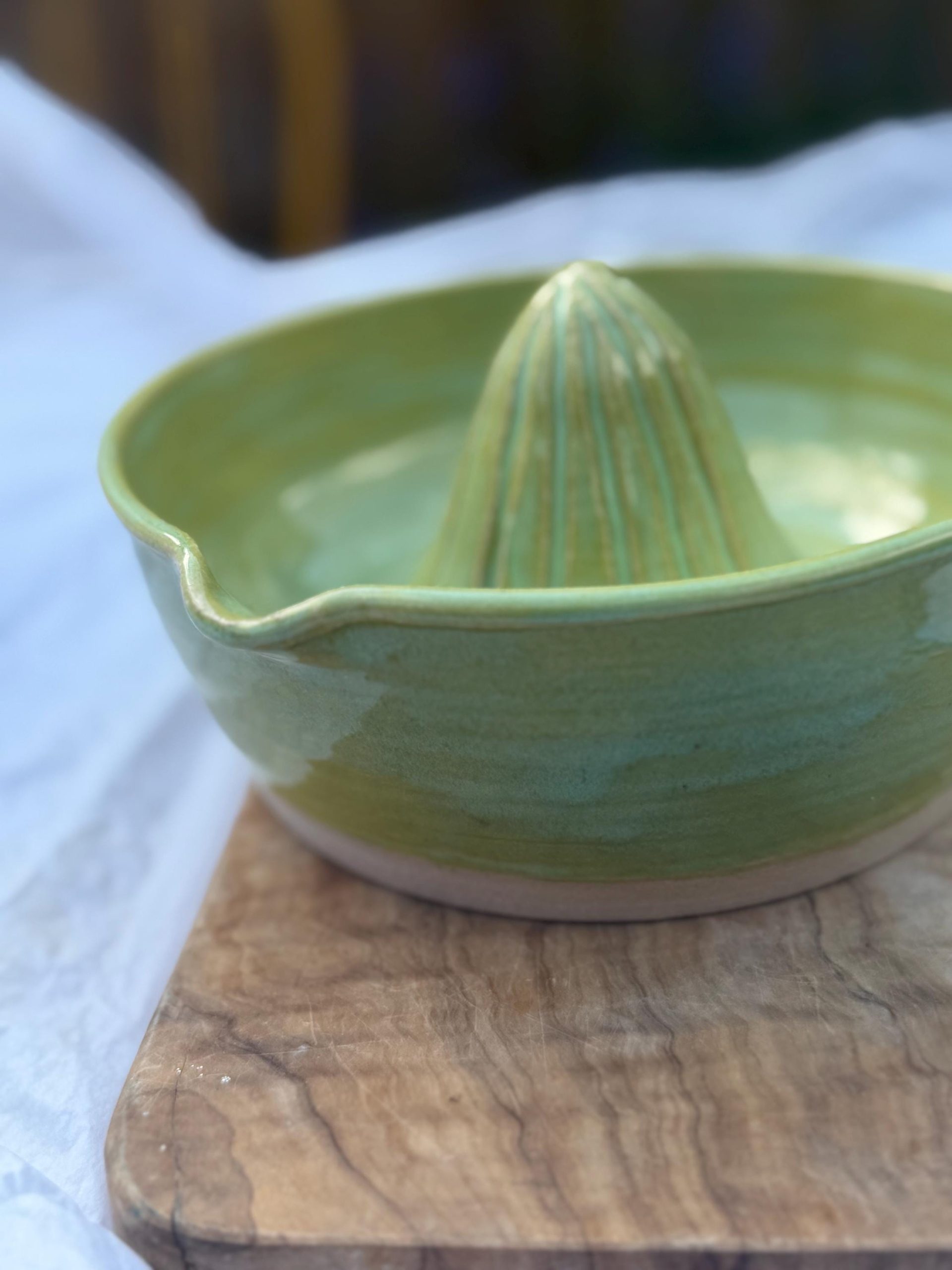 Citrus Juicer | Stoneware Lemon,lime Squeezer | Grapefruit & Orange Juicer | Pottery Kitchen Gift Handmade - Image 5