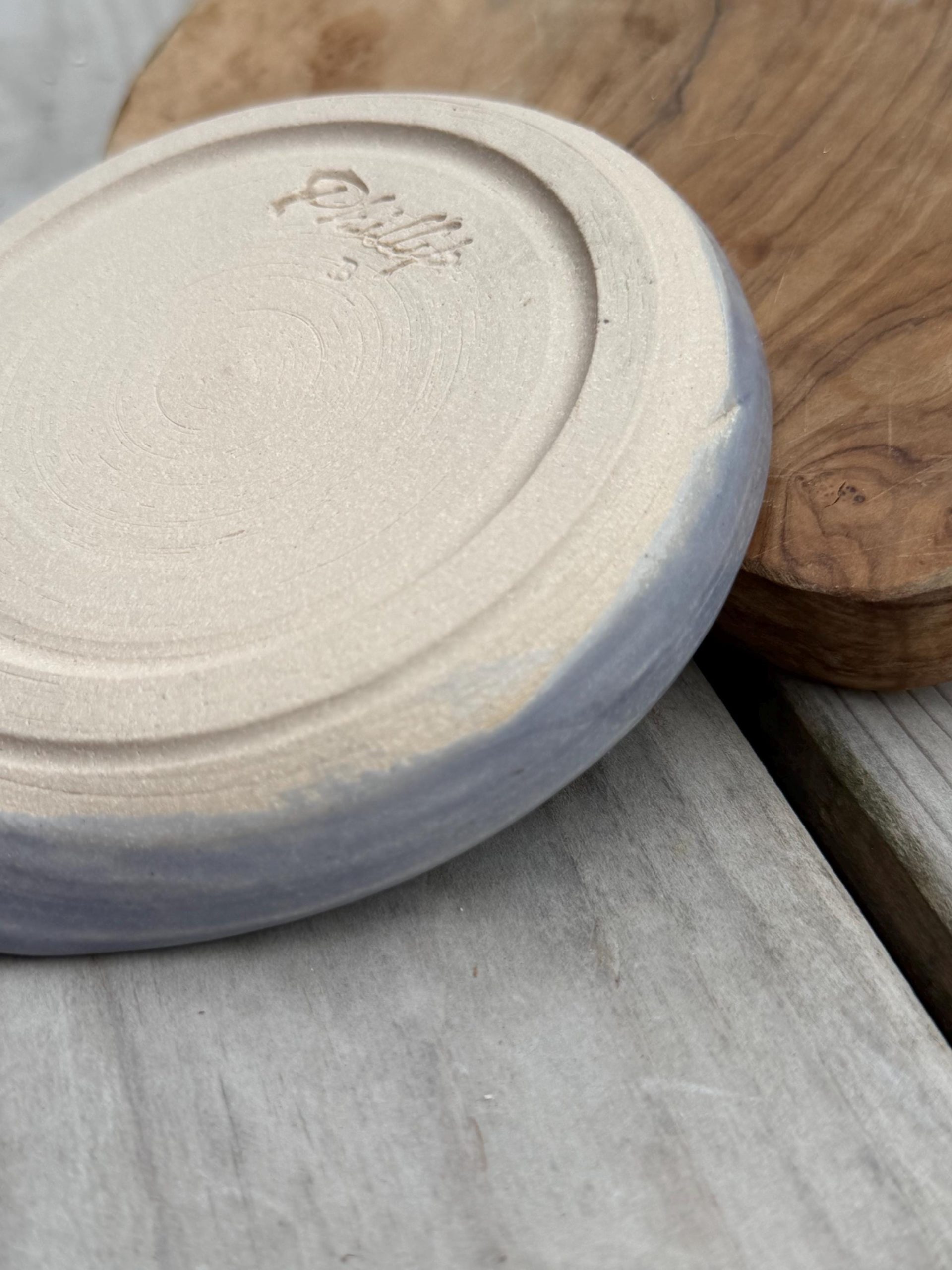 Handmade Ceramic Spoon Rest | Wheel Thrown Stoneware Kitchen Utensil Holder - Image 9