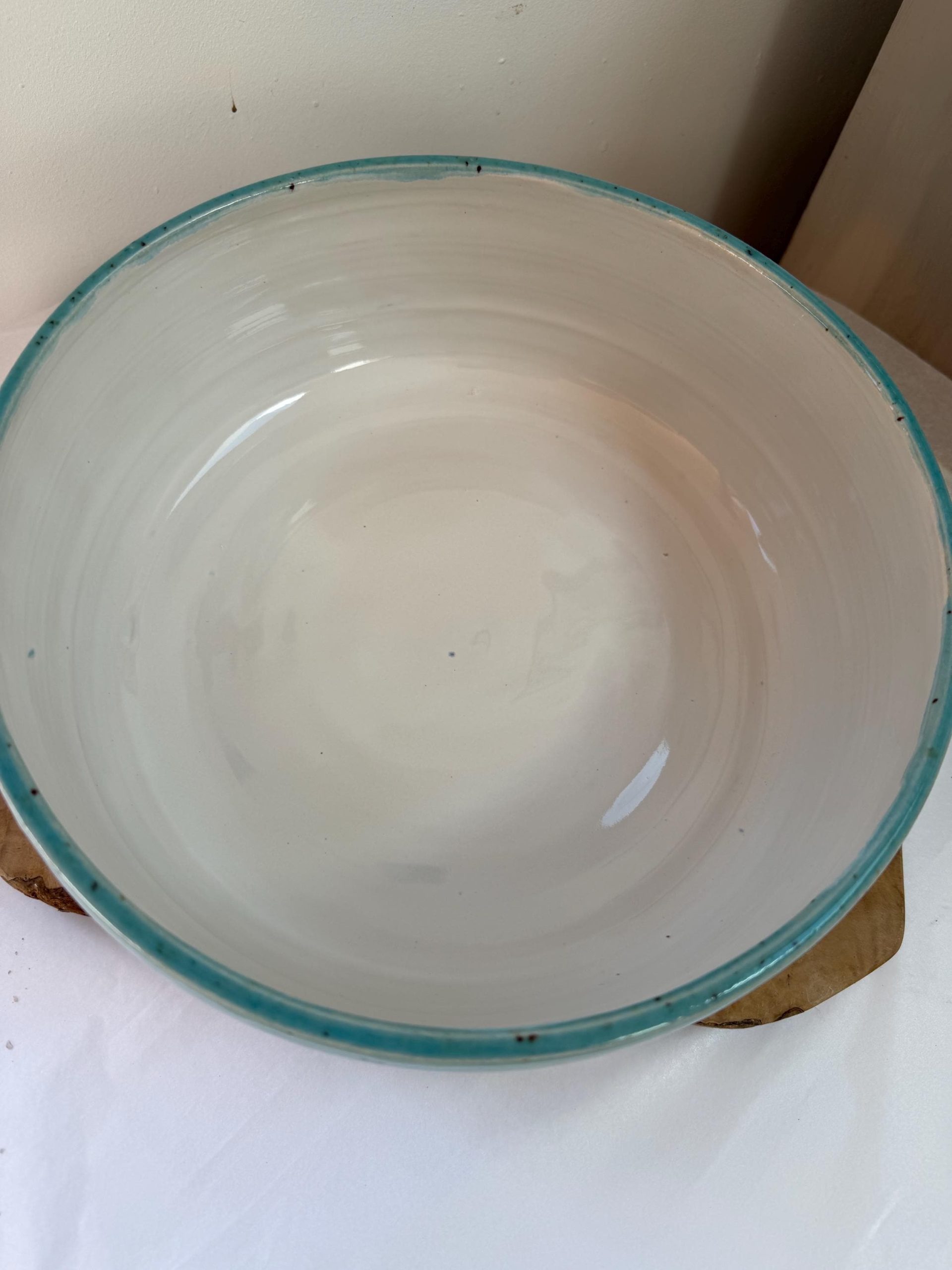Hand Thrown Stoneware Ceramic Serving Bowls - Image 8