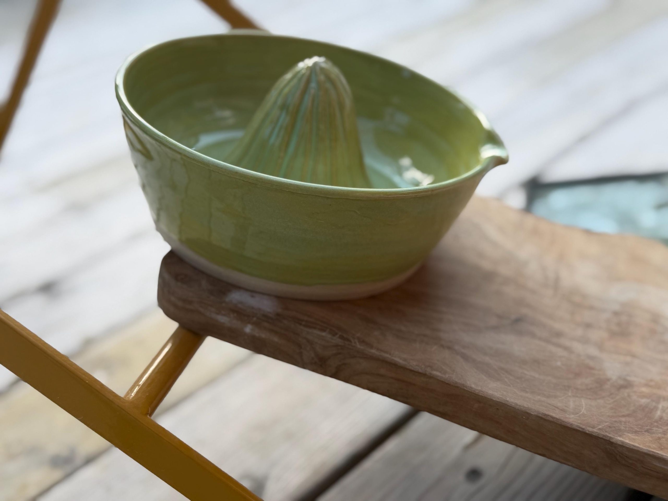 Citrus Juicer | Stoneware Lemon,lime Squeezer | Grapefruit & Orange Juicer | Pottery Kitchen Gift Handmade - Image 6