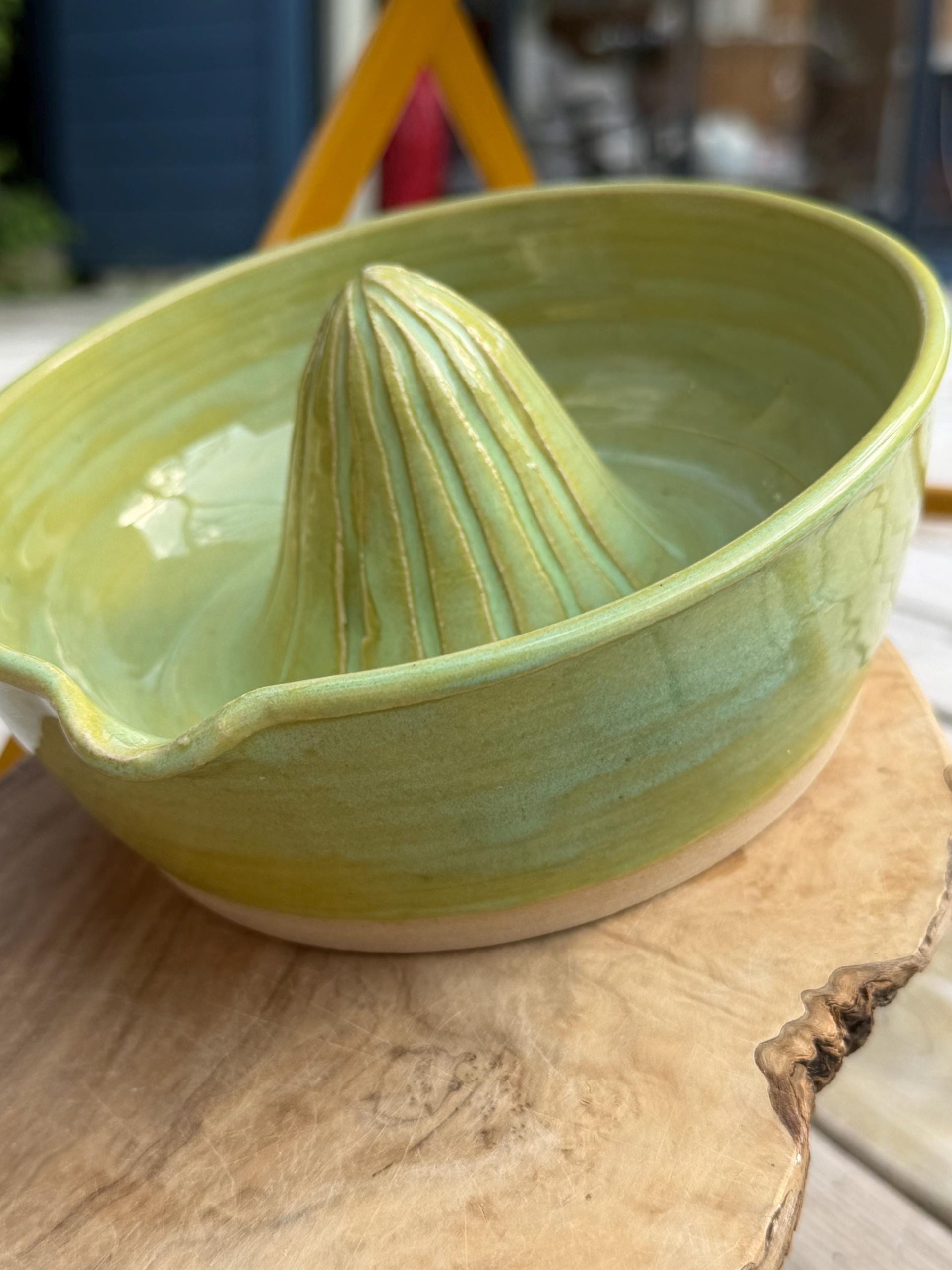Citrus Juicer | Stoneware Lemon,lime Squeezer | Grapefruit & Orange Juicer | Pottery Kitchen Gift Handmade - Image 4