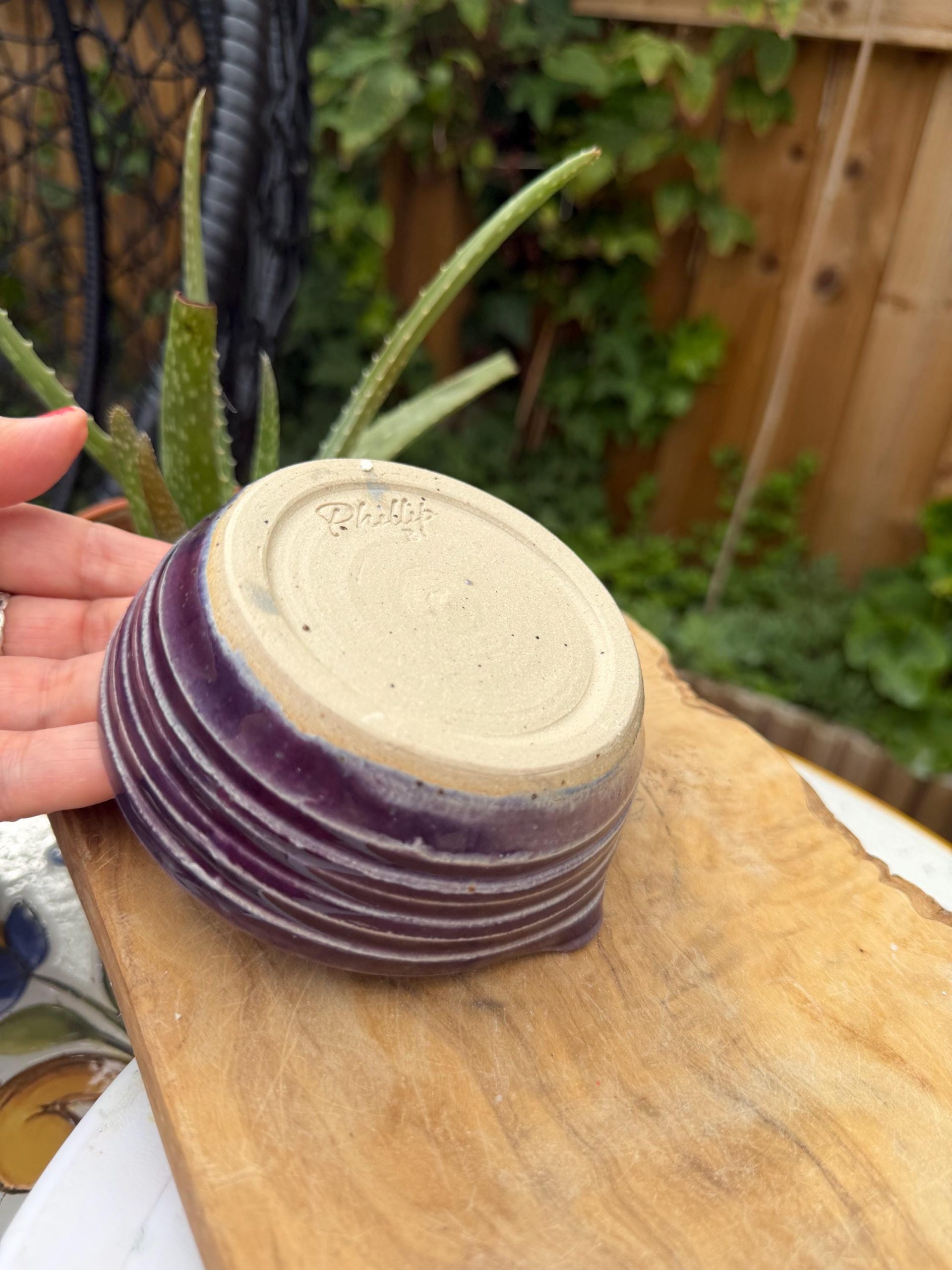 Handmade Ceramic Herb Stripper Garlic Grater Bowl, Kitchen Tool, Dressing Dish - Image 10