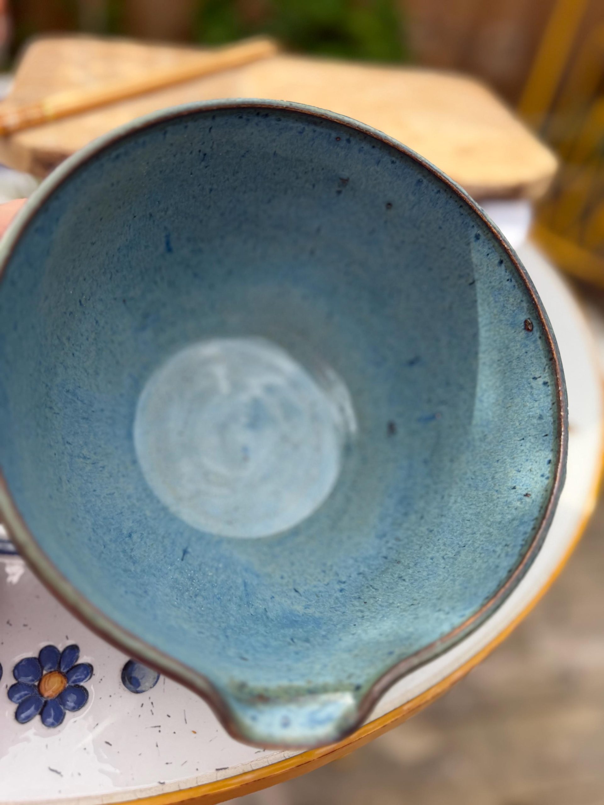 Hand Thrown Ramen, Noodle, soup, serving , mixing Bowl with chopsticks - Image 7