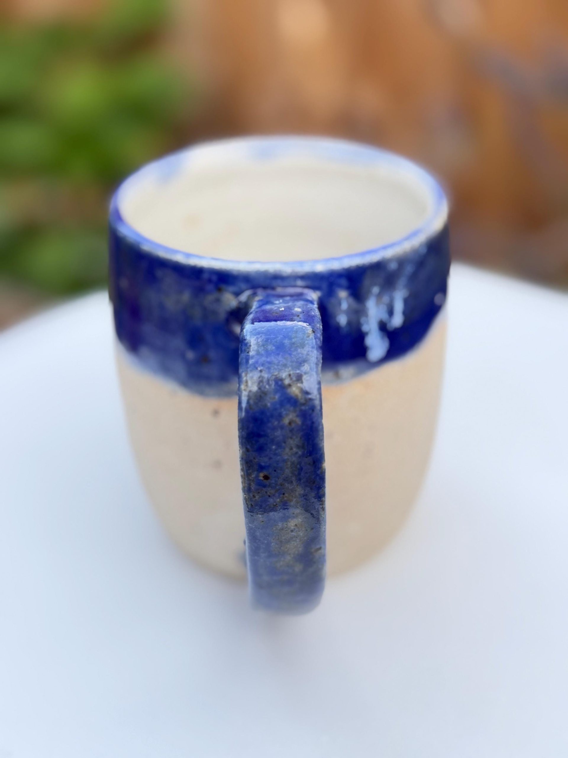 Handmade Stoneware Mug, ghost Glaze Coffee Cup - Image 6