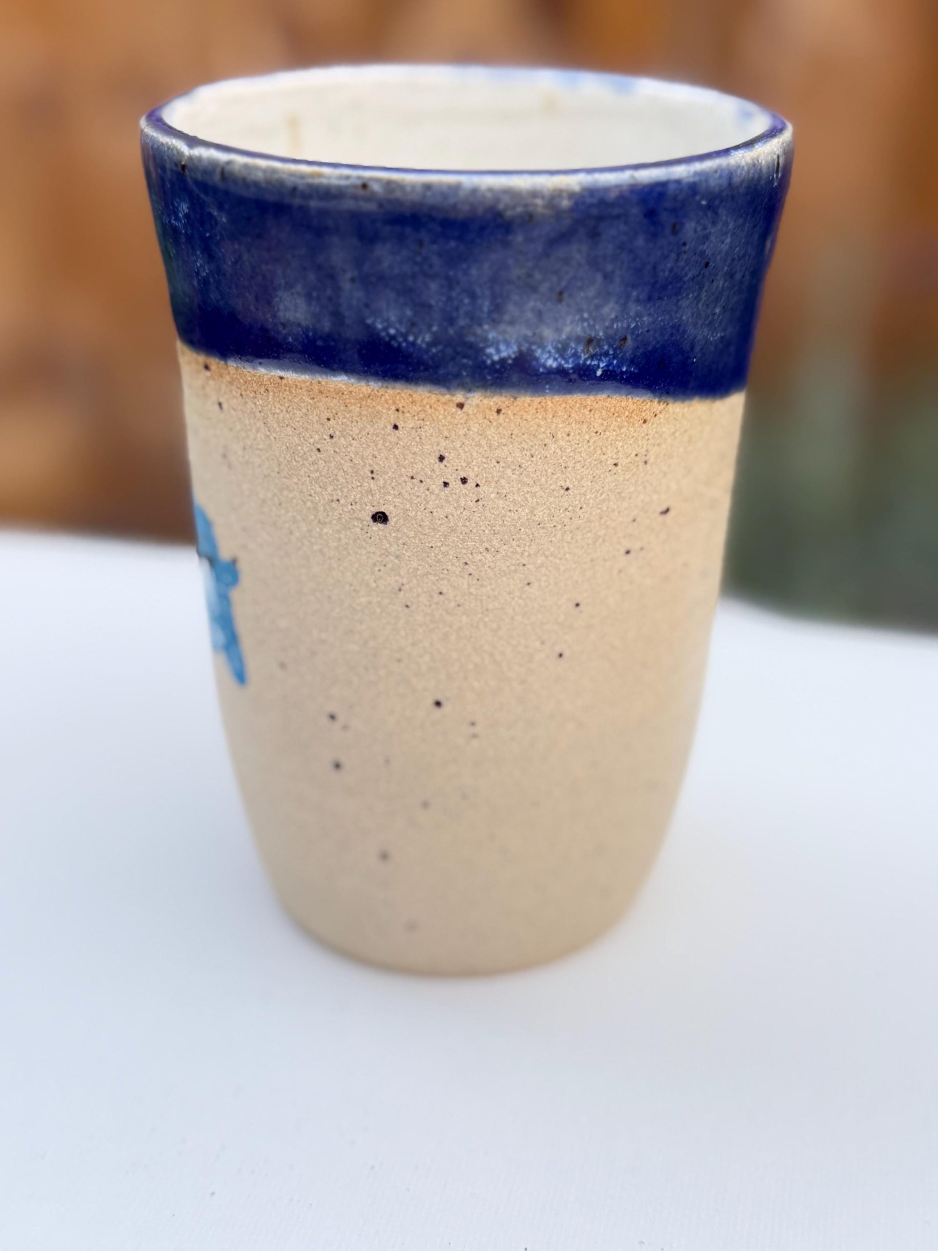 Handmade Stoneware Mug, ghost Glaze Coffee Cup - Image 17