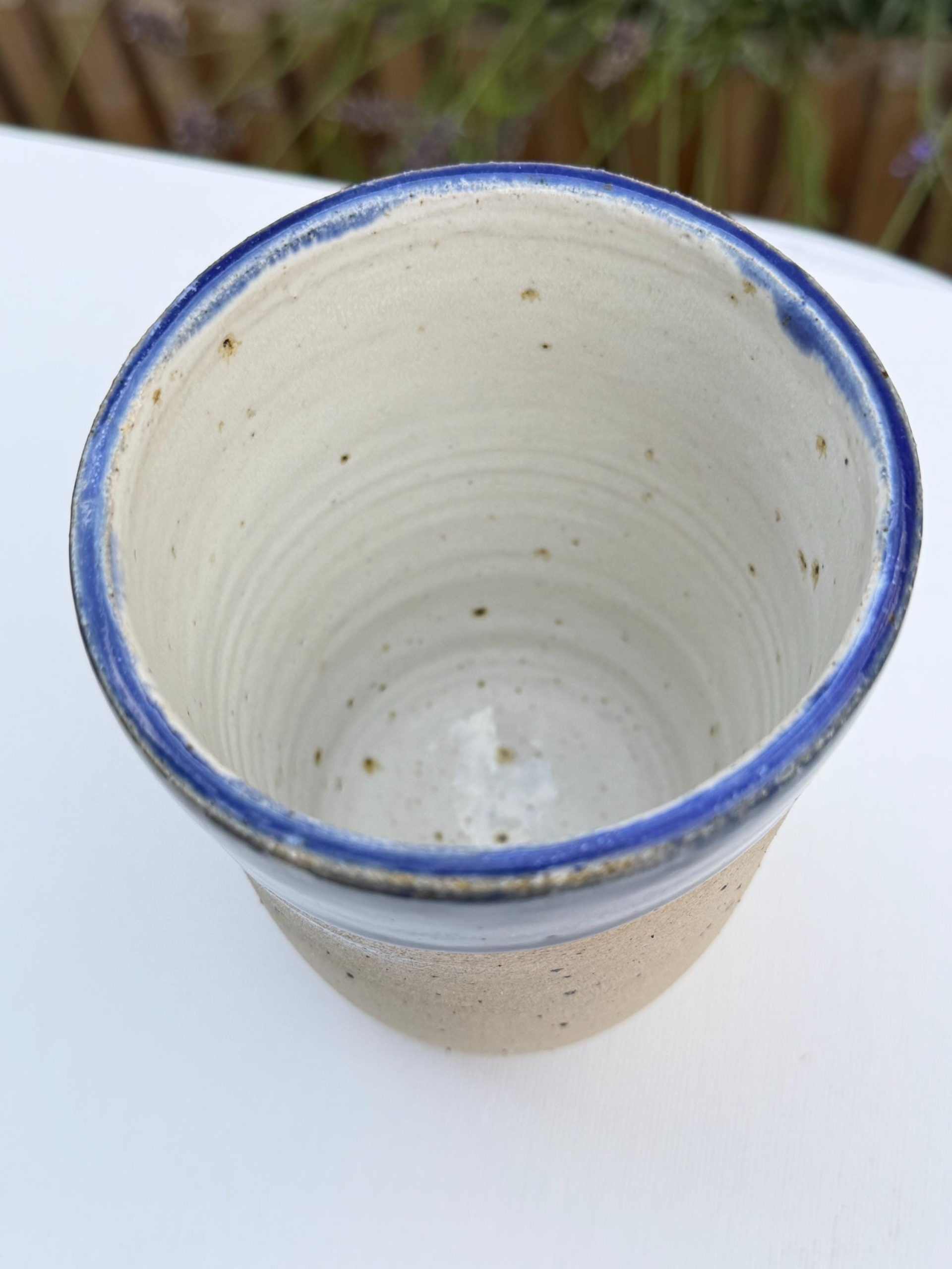 Handmade Stoneware Mug, ghost Glaze Coffee Cup - Image 7