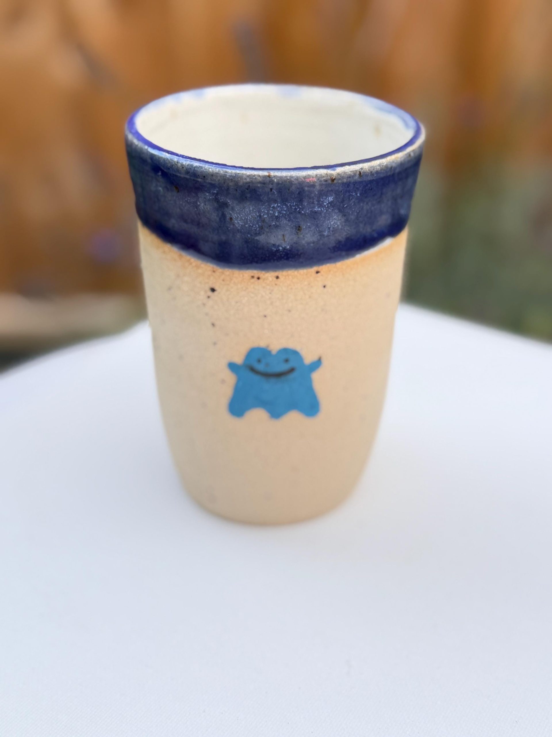 Handmade Stoneware Mug, ghost Glaze Coffee Cup - Image 15