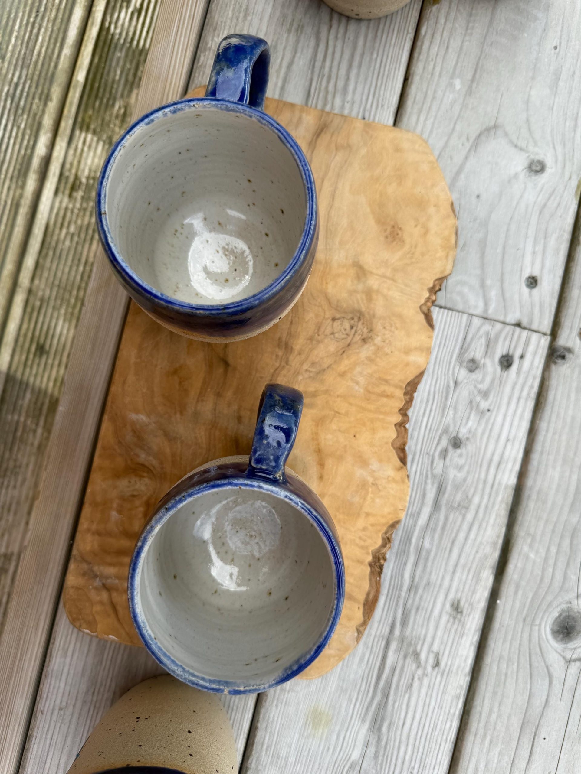 Handmade Stoneware Mug, ghost Glaze Coffee Cup - Image 18