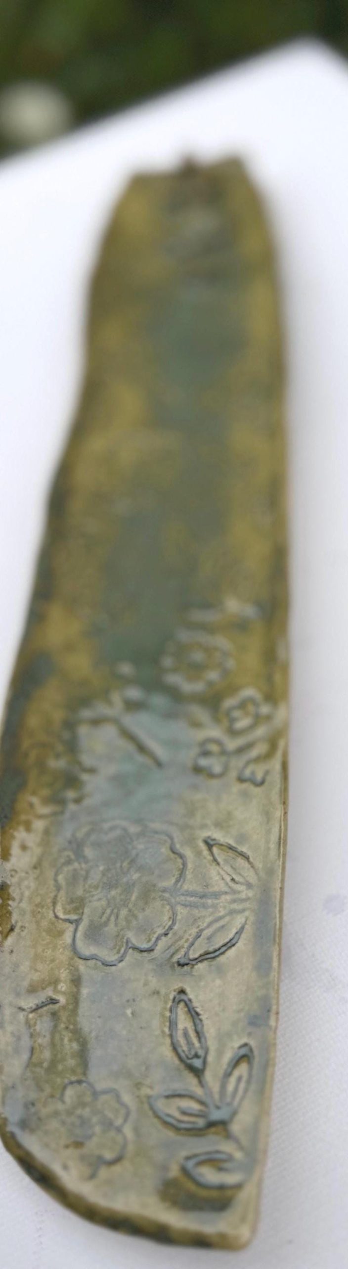 Handmade Ceramic Incense Burner, Green Incense Holder, Pottery Deco - Image 11