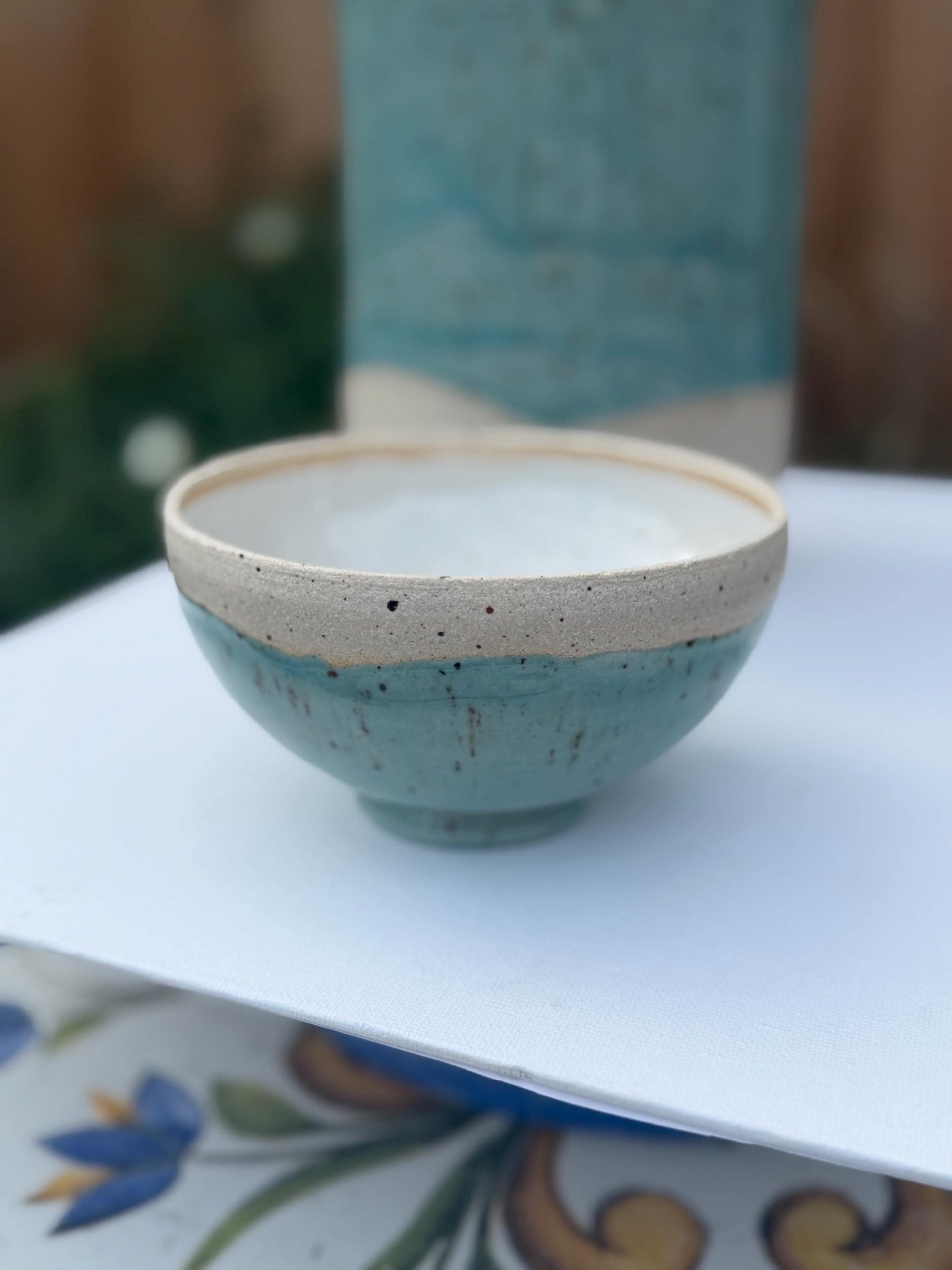 Handmade Stoneware Fermentation Jar for Kimchi, Sauerkraut & Pickles - Image 9