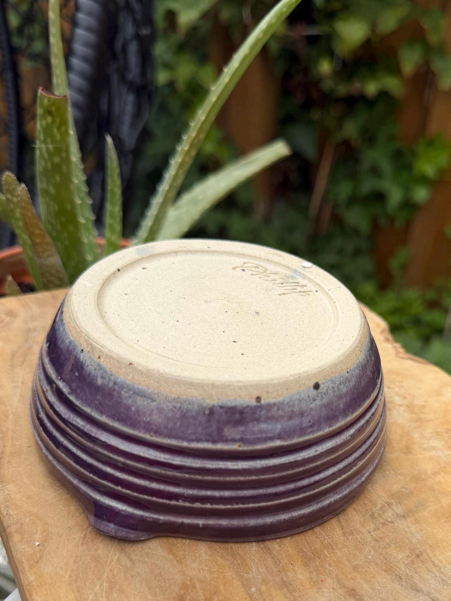 Handmade Ceramic Herb Stripper Garlic Grater Bowl, Kitchen Tool, Dressing Dish - Image 8