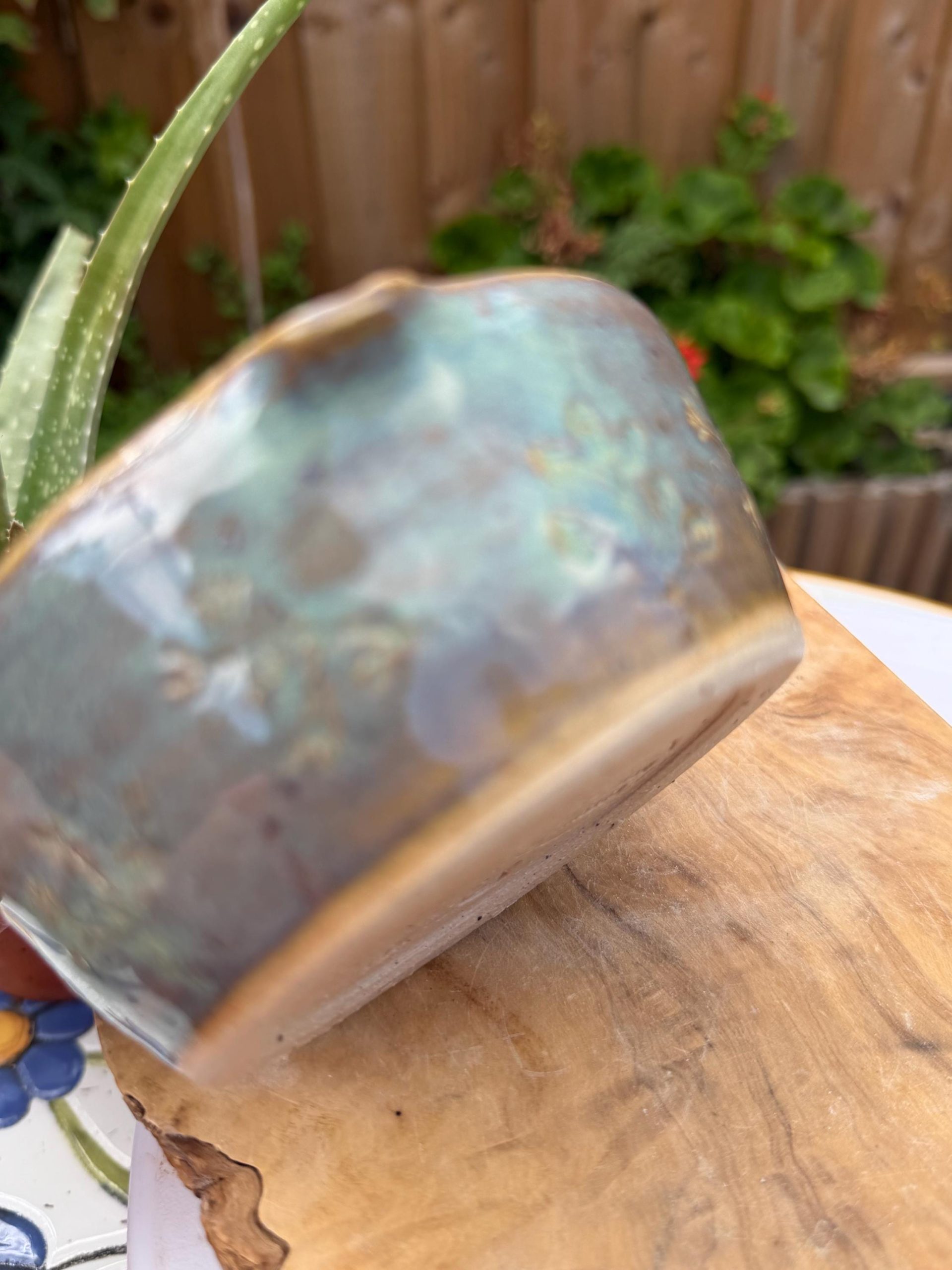 Handmade Ceramic Garlic Grater & Herb Stripper Bowl | Ginger Grater | Wheel-Thrown Kitchen Tool - Image 7