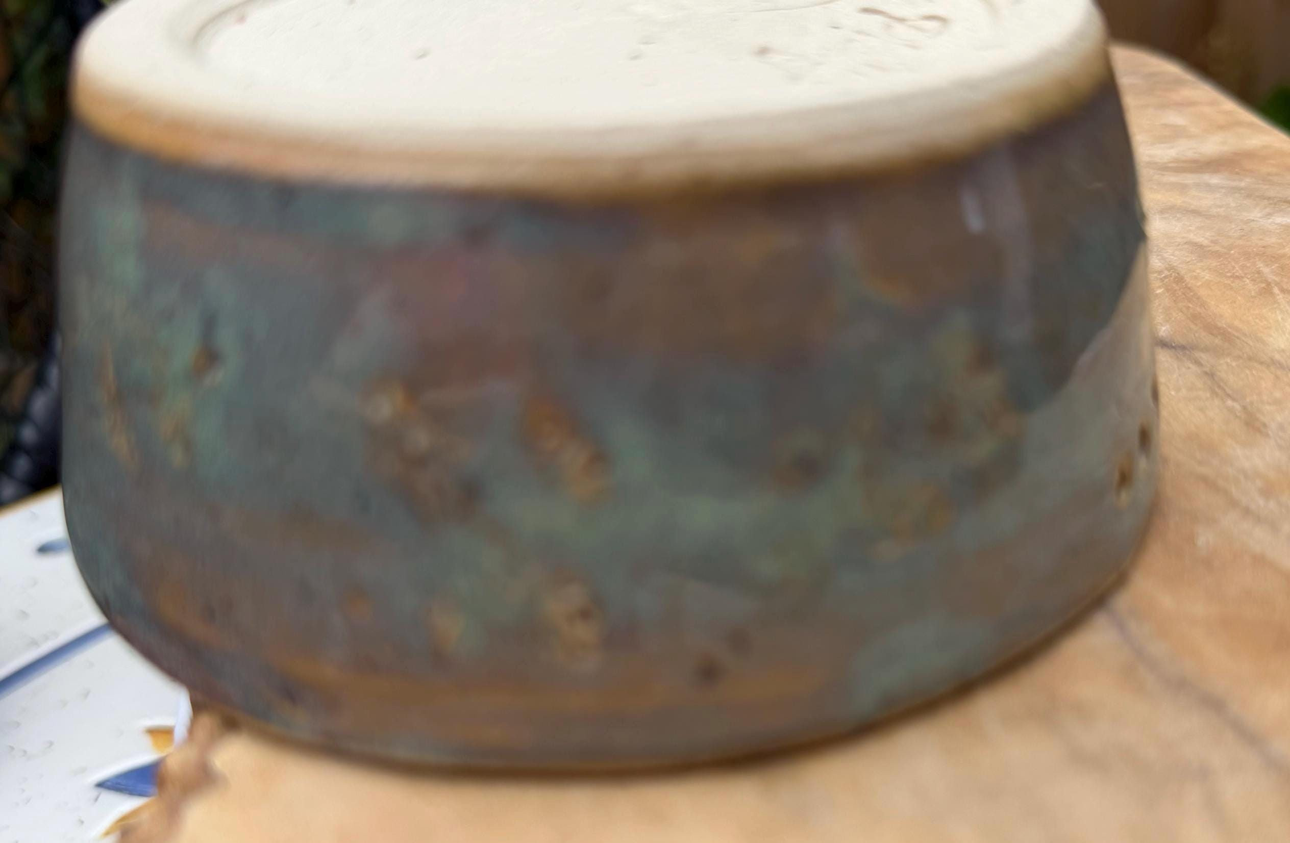 Handmade Ceramic Garlic Grater & Herb Stripper Bowl | Ginger Grater | Wheel-Thrown Kitchen Tool - Image 8