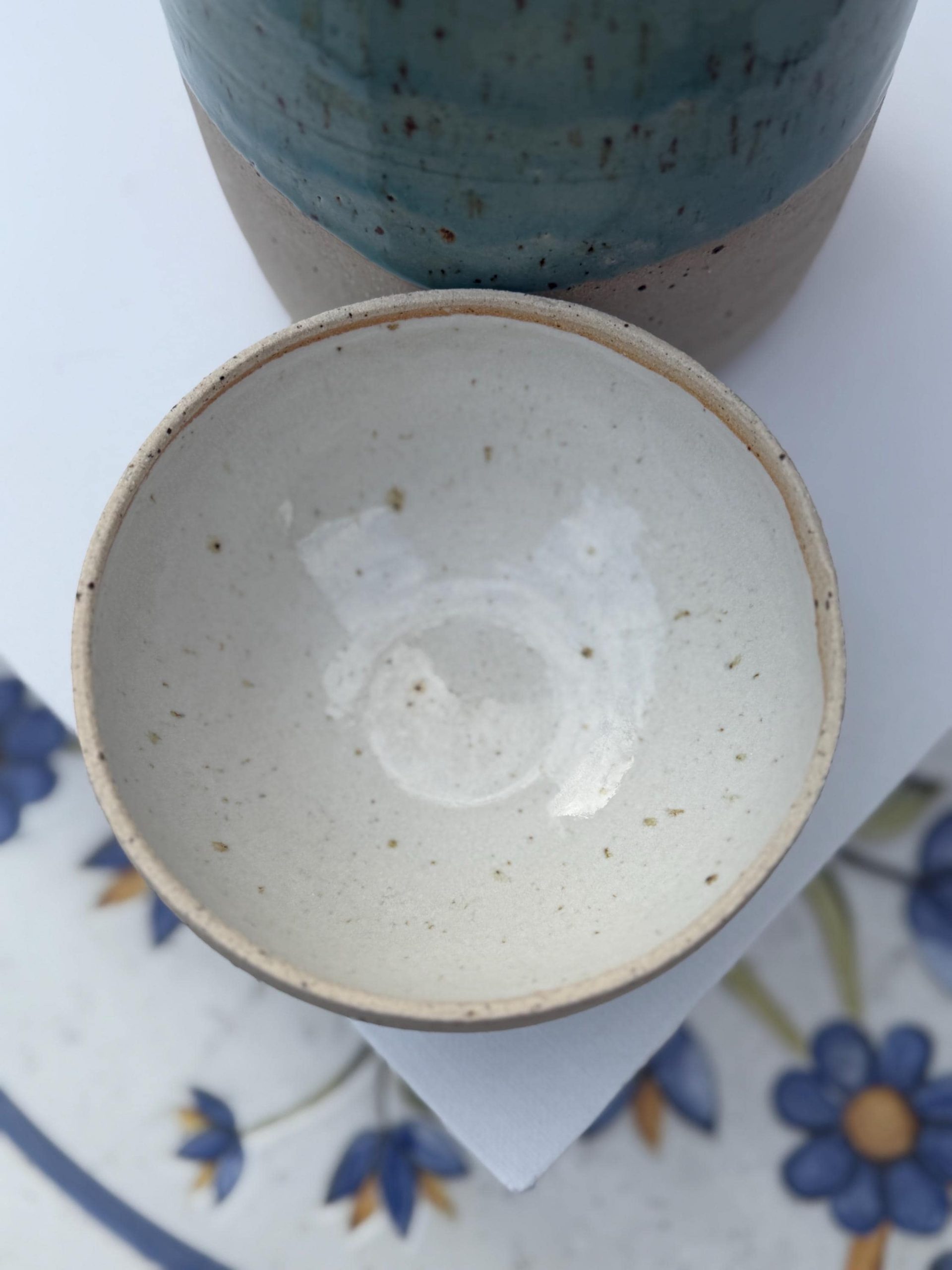 Handmade Stoneware Fermentation Jar for Kimchi, Sauerkraut & Pickles - Image 3